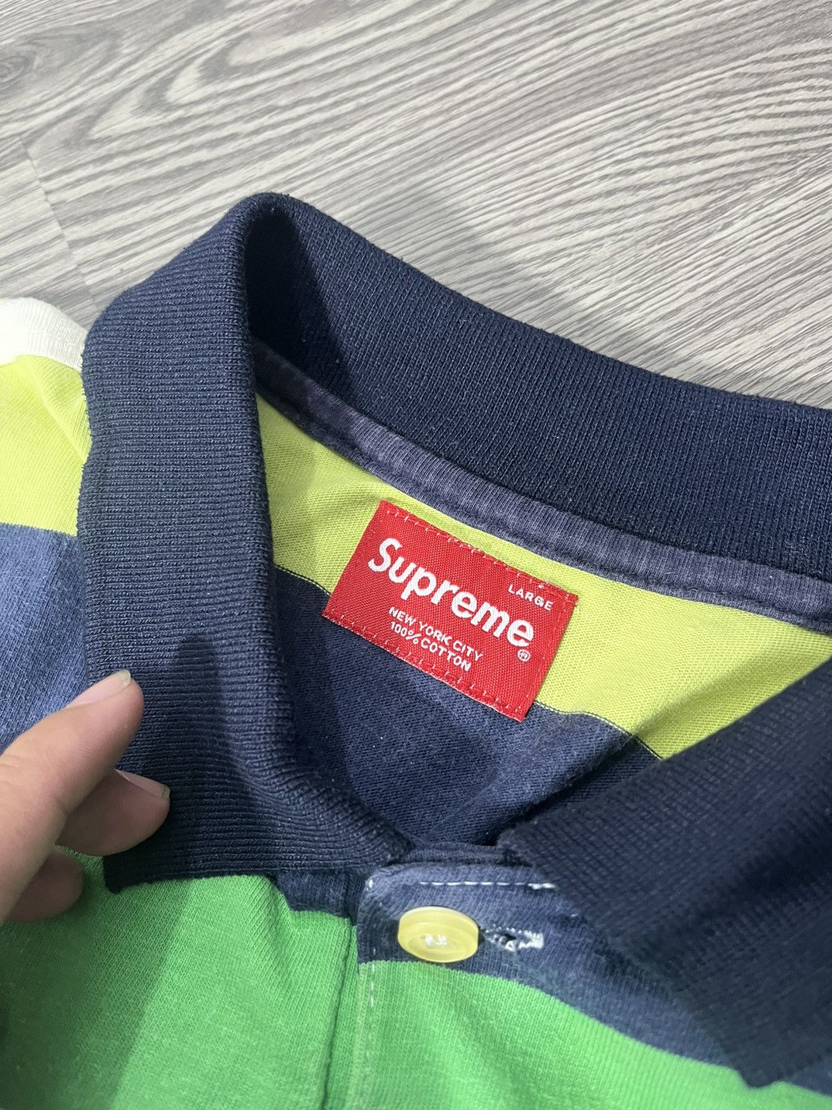 Supreme Supreme Hyprome Polo Shirt Size US L / EU 52-54 / 3 - 6 Thumbnail
