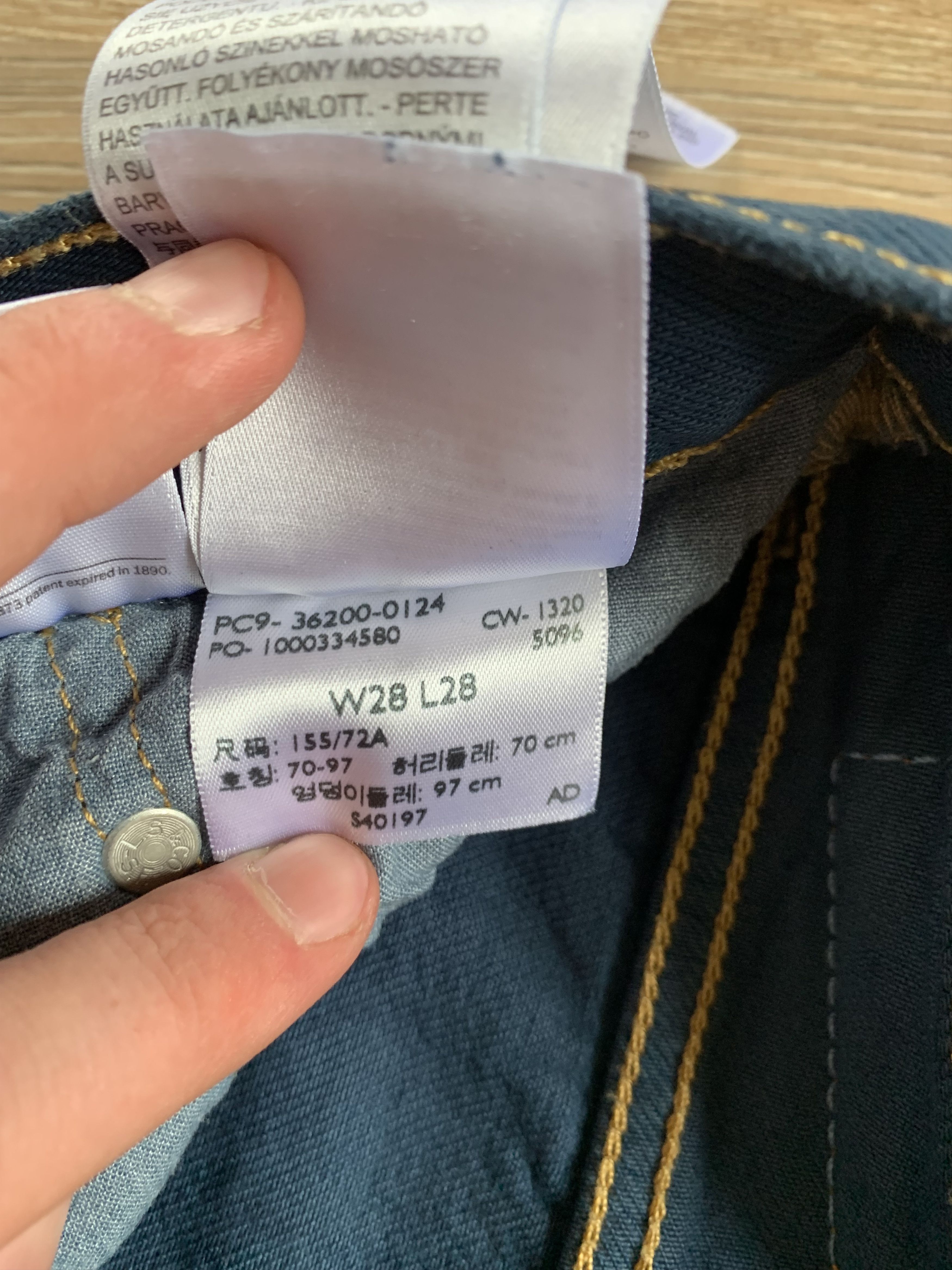 Levi's Women’s Levis Premium 501 Blue Denim Jeans Size 28" / US 6 / IT 42 - 10 Thumbnail