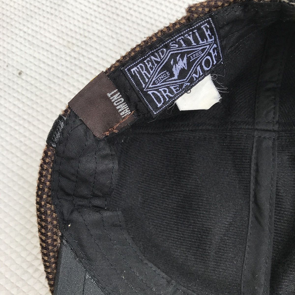 14th Addiction × Le Grande Bleu (L.G.B.) × Unsound Rags Unique patchwork flatcap by jamont Size ONE SIZE - 11 Thumbnail