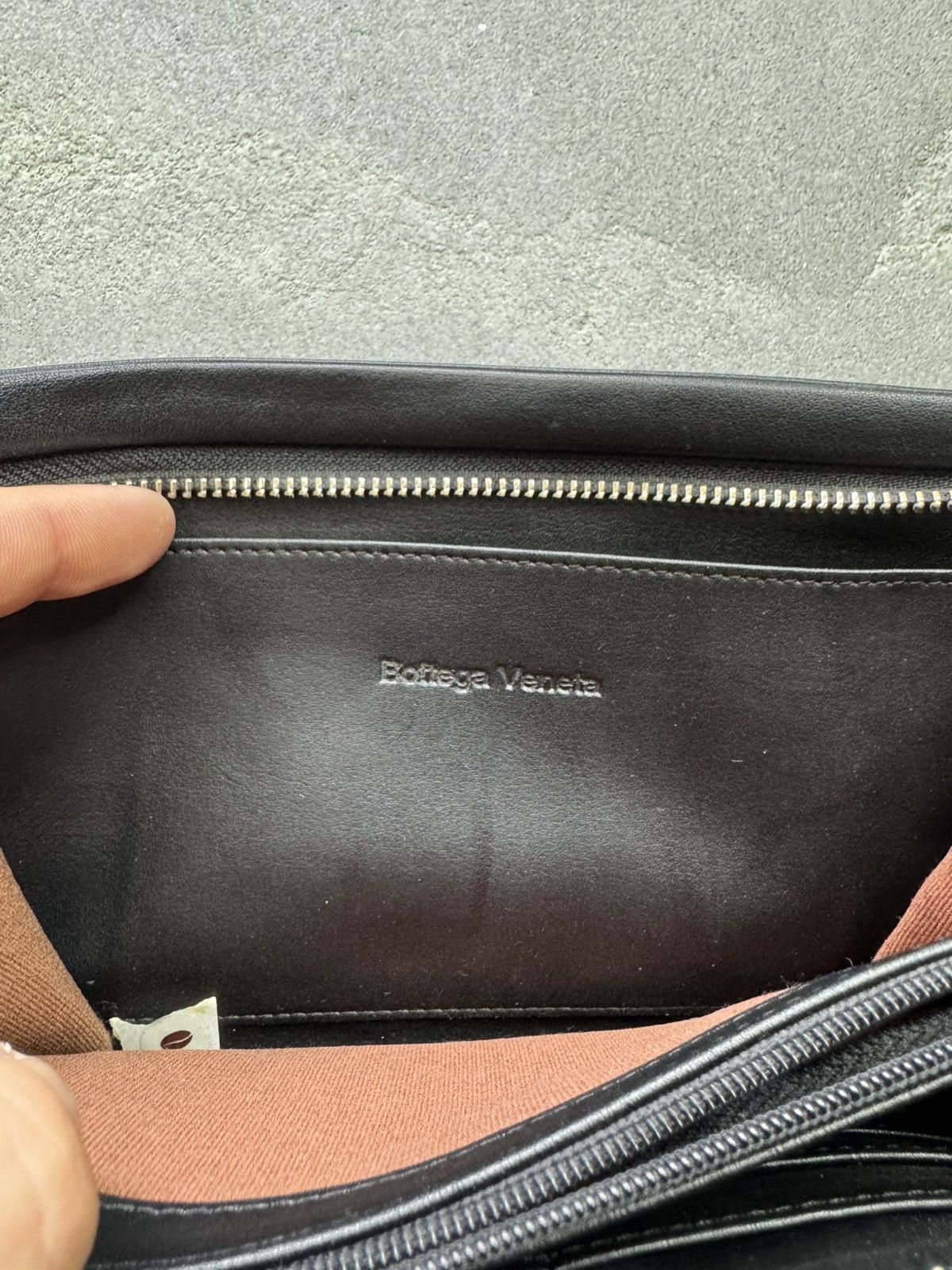 Bottega Veneta Bottega Veneta Intecciato Clutch Zip Black Size ONE SIZE - 6 Thumbnail