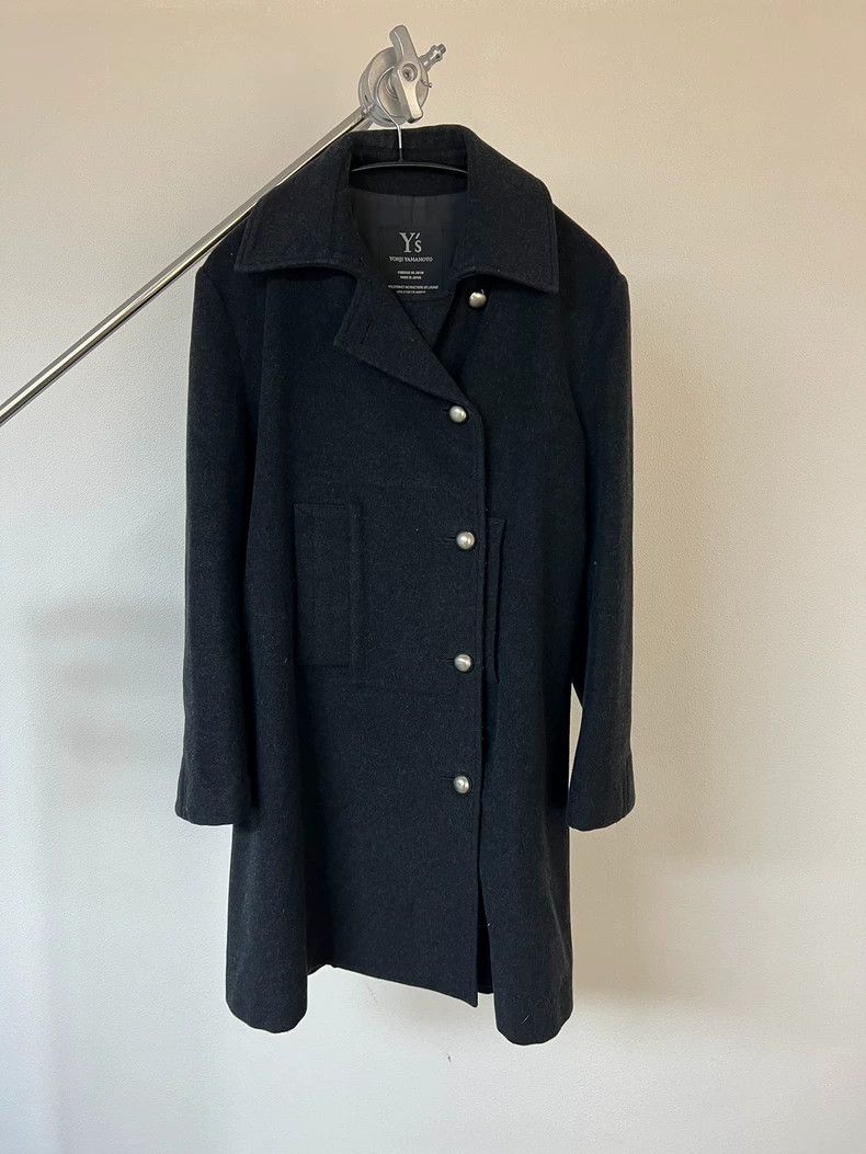 Yohji Yamamoto yohji yamamoto Wool breasted coat 2503-Nextarrow Size US L / EU 52-54 / 3 - 1 Thumbnail