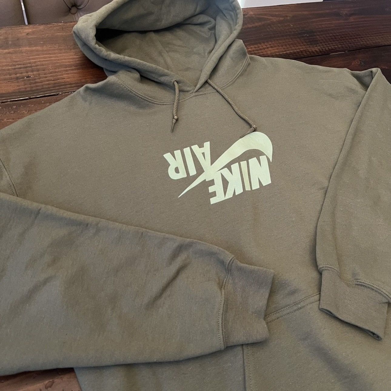 Travis Scott Travis Scott Air Jordan Cactus Jack Highest Olive Hoodie Size US M / EU 48-50 / 2 - 4 Thumbnail