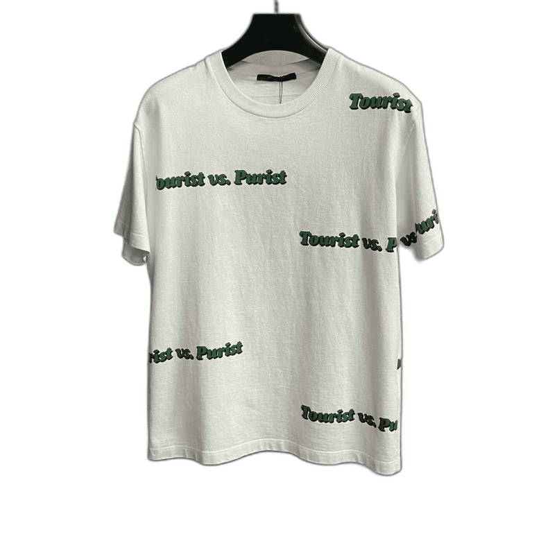 Louis Vuitton Louis Vuitton Logo Short Sleeve T-Shirt-yf Size US M / EU 48-50 / 2 - 1 Thumbnail