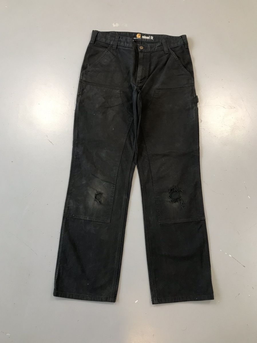Carhartt × Vintage Vintage Carhartt relaxed fit double knee carpenter denim Size US 32 / EU 48 - 2 Thumbnail