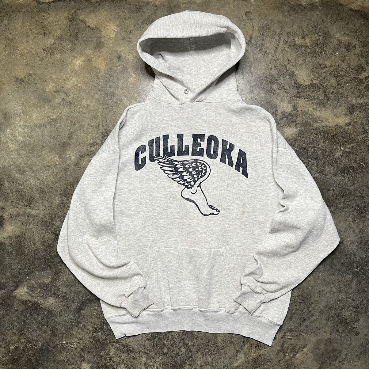 Vintage vintage culleoka tennessee flying shoe hoodie Size US XL / EU 56 / 4 - 2 Thumbnail