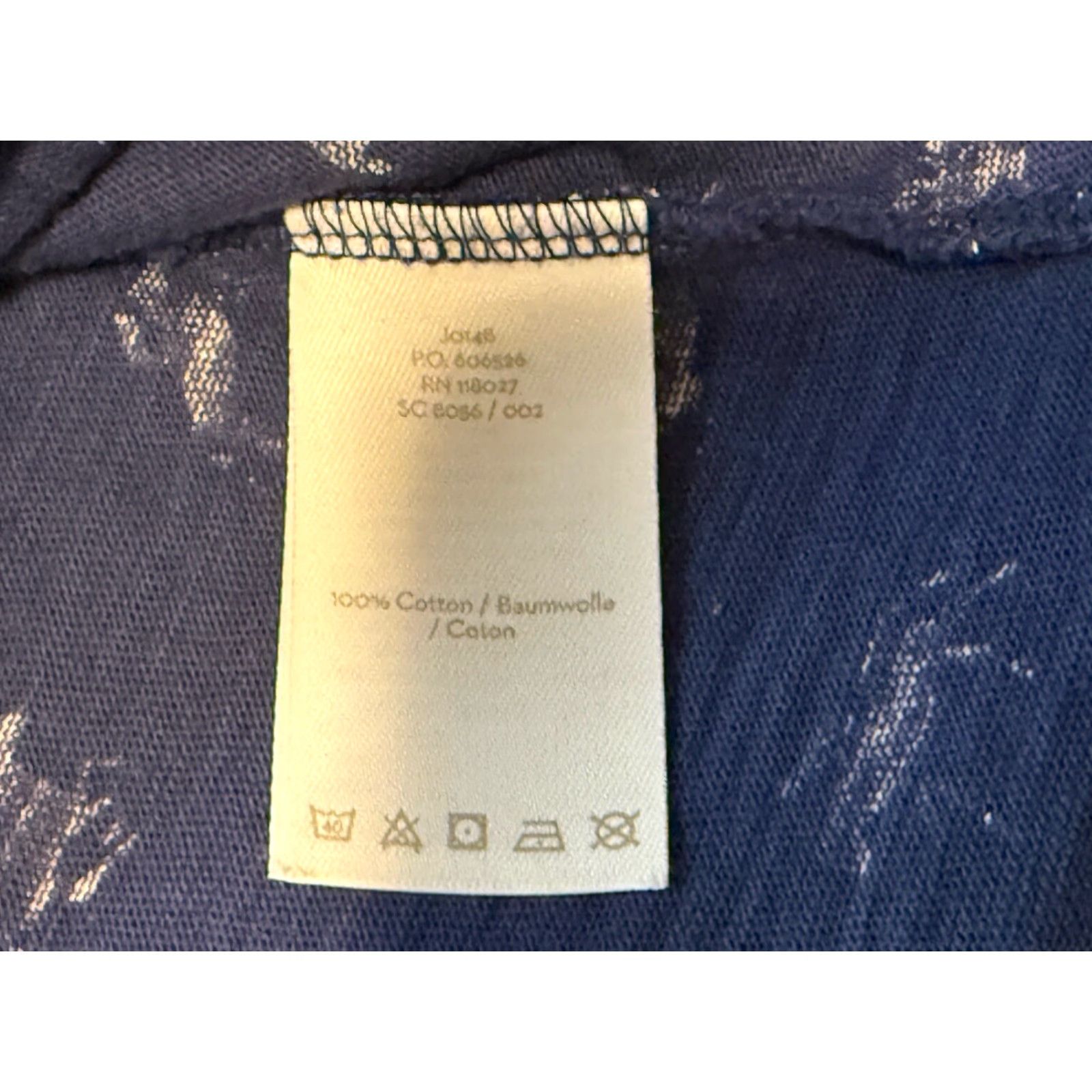 Boden Boden Phoebe Jersey Horse Printed Equestrian Dress Navy Blue 10R Womens Size L / US 10 / IT 46 - 6 Thumbnail