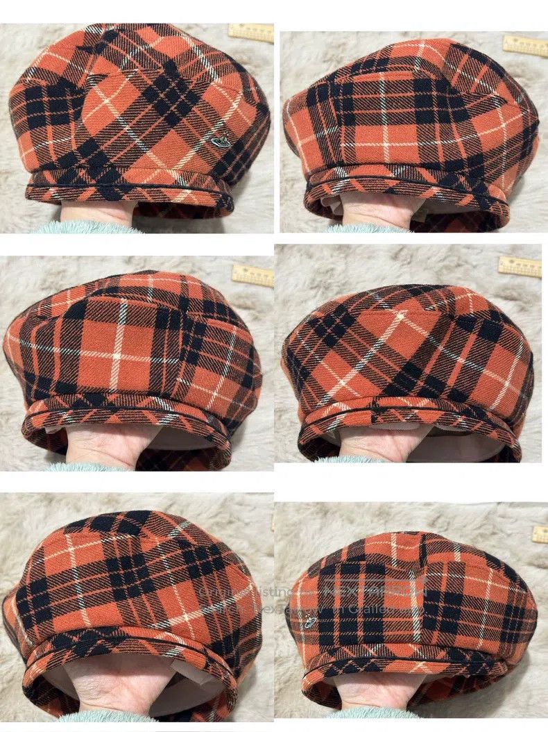 Vivienne Westwood Vivienne Westwood Orange Beret Size ONE SIZE - 7 Thumbnail