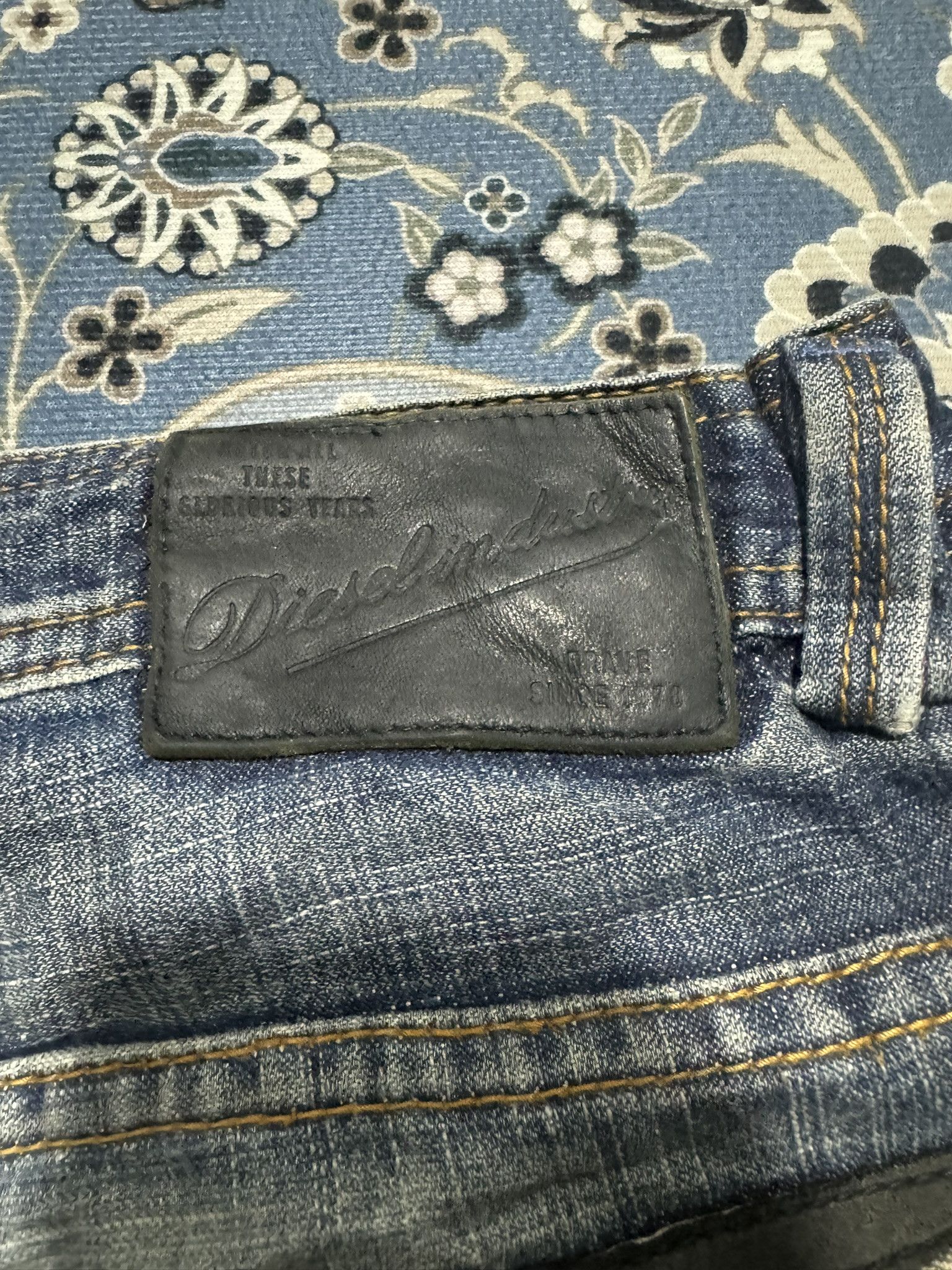 Diesel × Vintage Vintage Diesel Industry Model Slammer Distressed Jeans Size US 32 / EU 48 - 10 Thumbnail