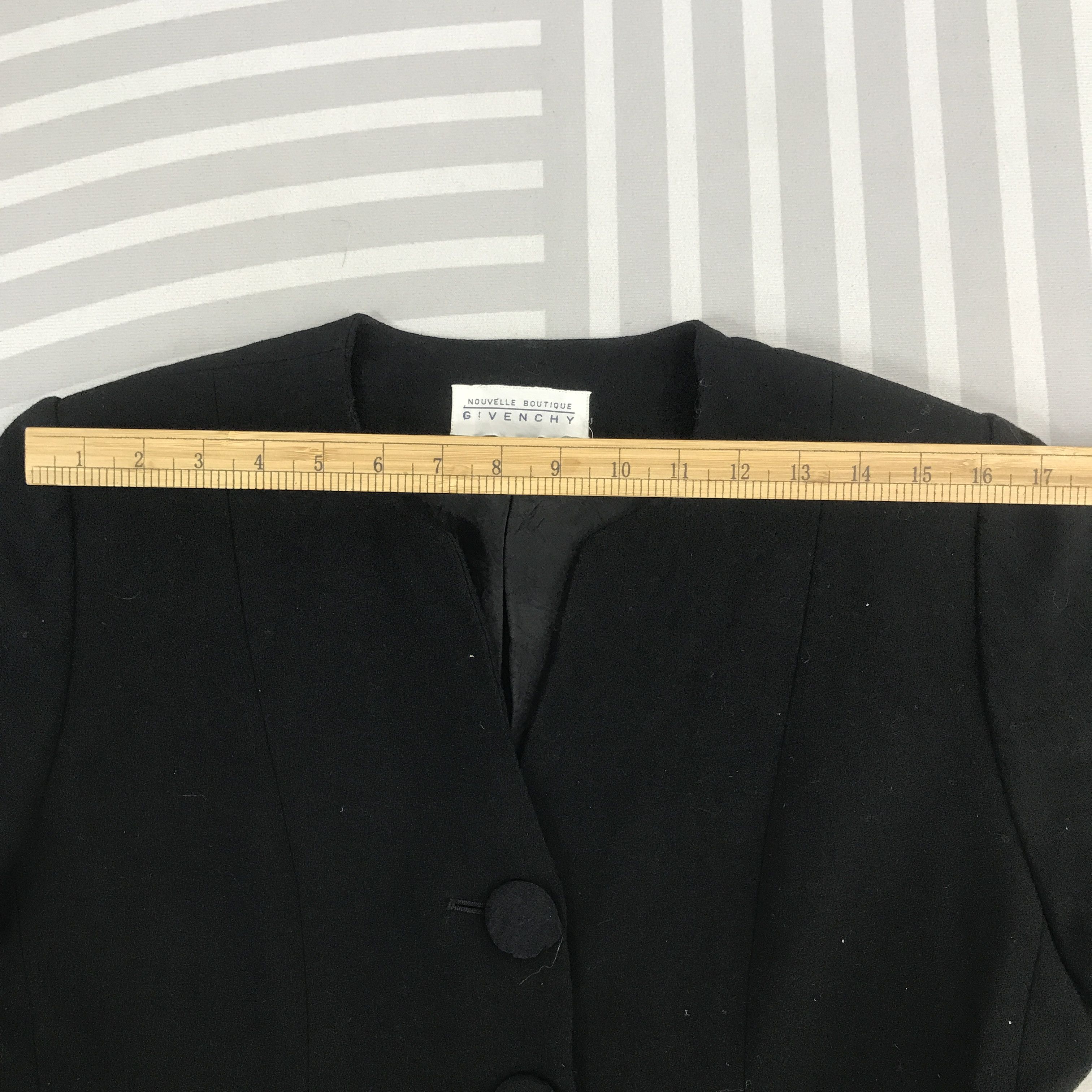 Givenchy × Vintage Vintage Givenchy Nouvelle Boutique Wool blazer Jacket Size M / US 6-8 / IT 42-44 - 5 Thumbnail