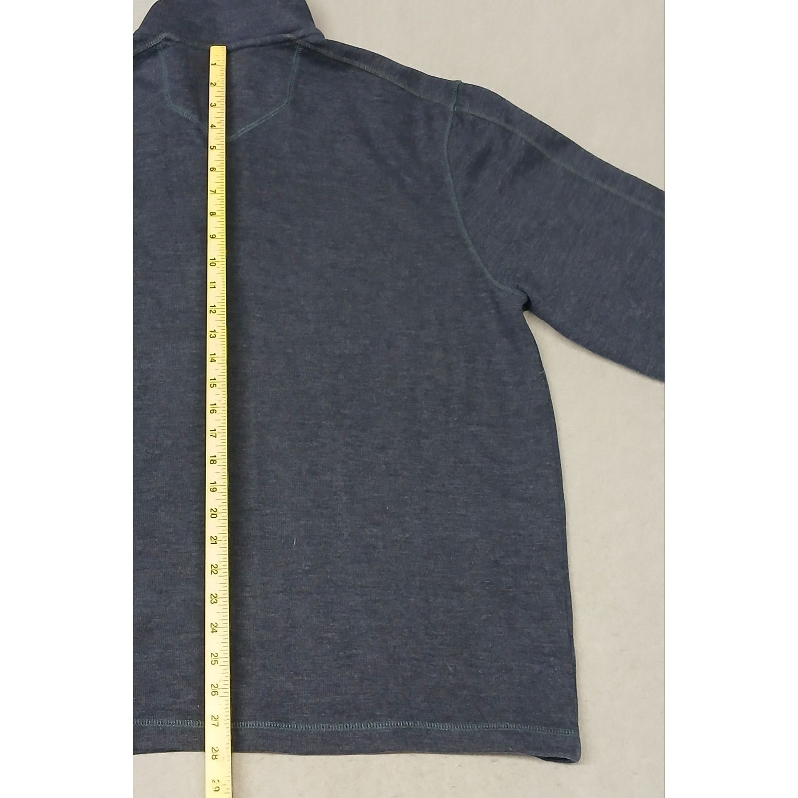 Eddie Bauer Eddie Bauer (XL) Men's Blue Full-Zip Mock Neck Sweatshirt Size US XL / EU 56 / 4 - 5 Thumbnail