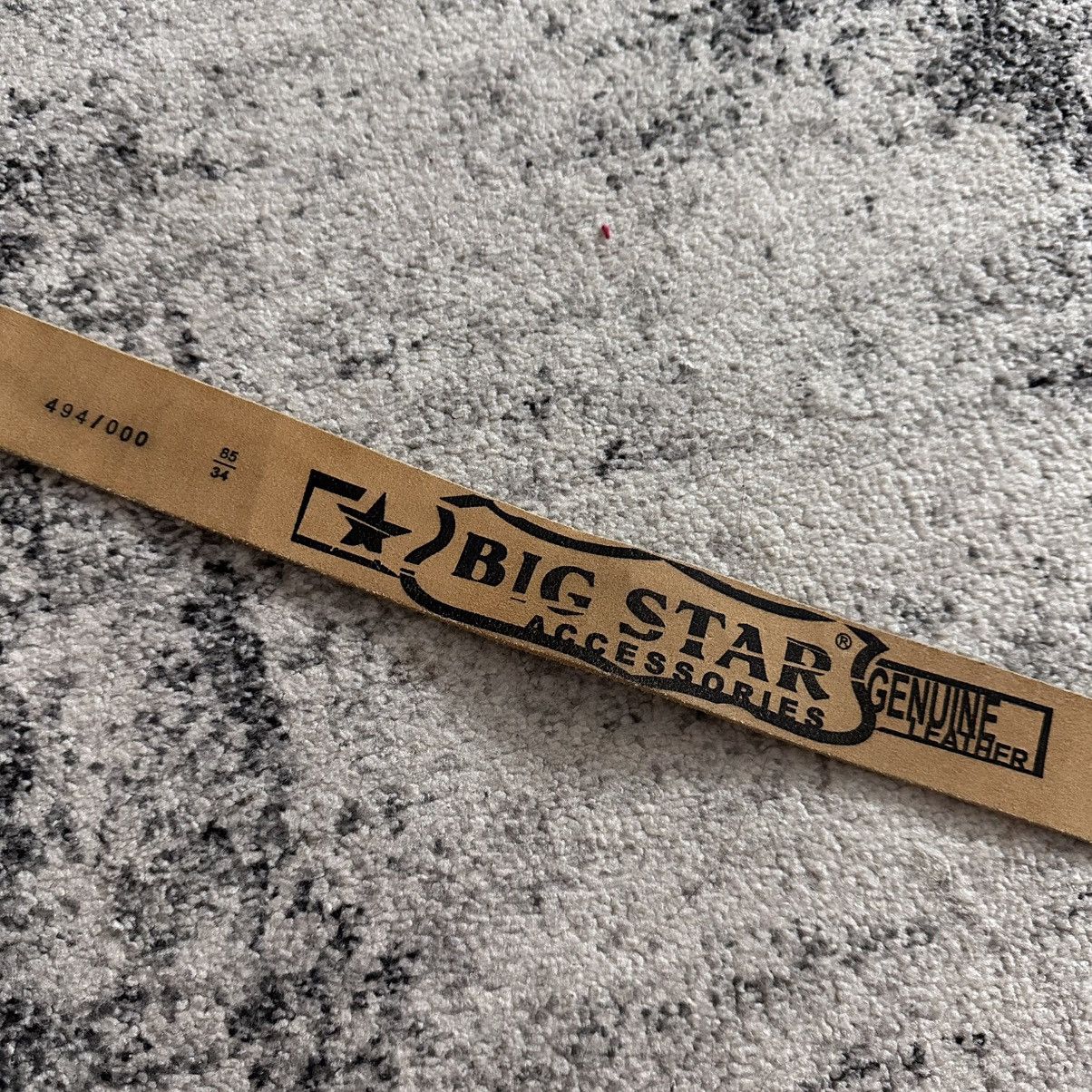 Big Star Big Star Leather Belt Size ONE SIZE - 5 Thumbnail
