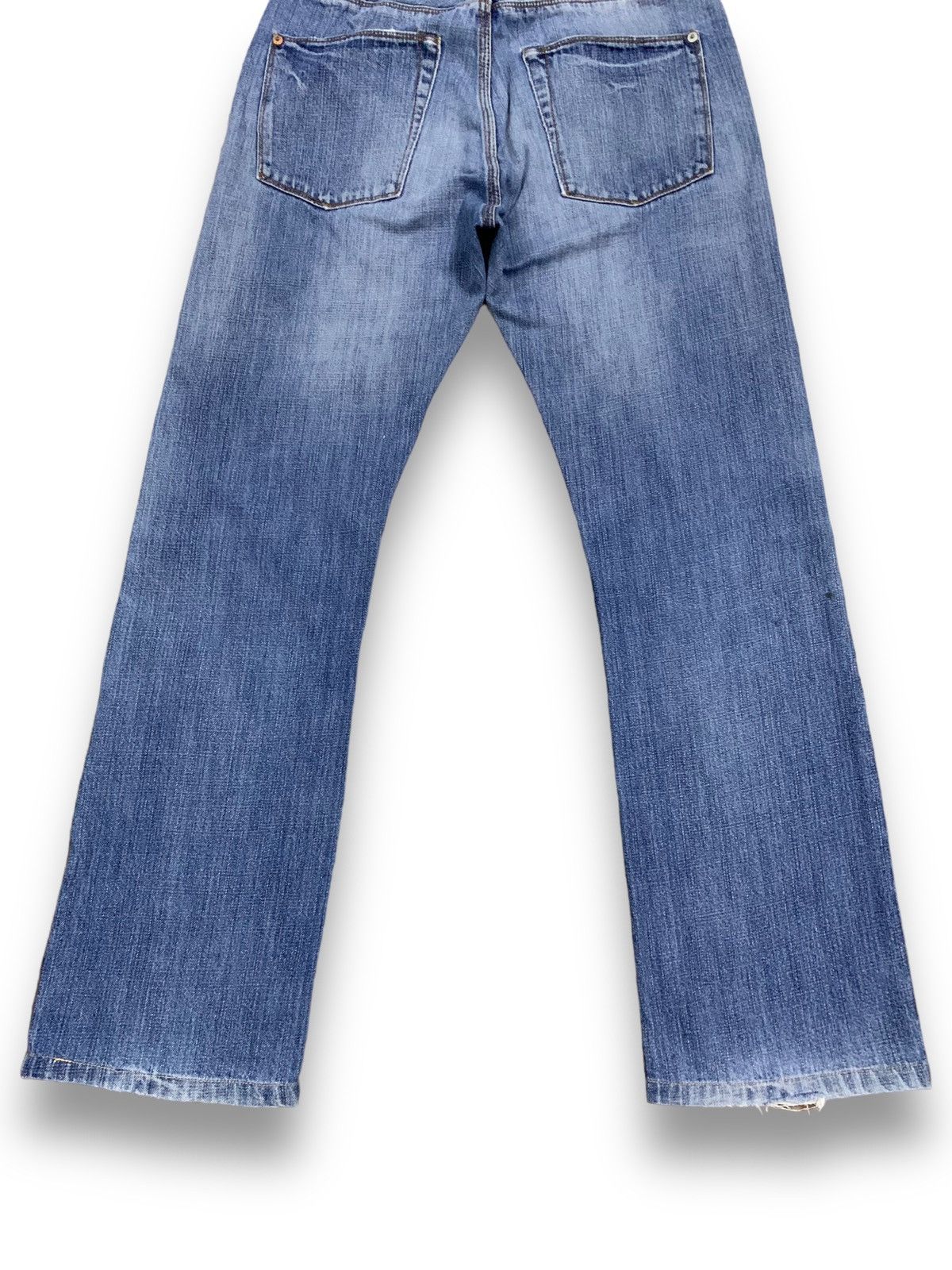 Paul Smith Vintage 90s R.Newbold Loose Fit Ripped Jeans by Paul Smith Size US 30 / EU 46 - 15 Thumbnail