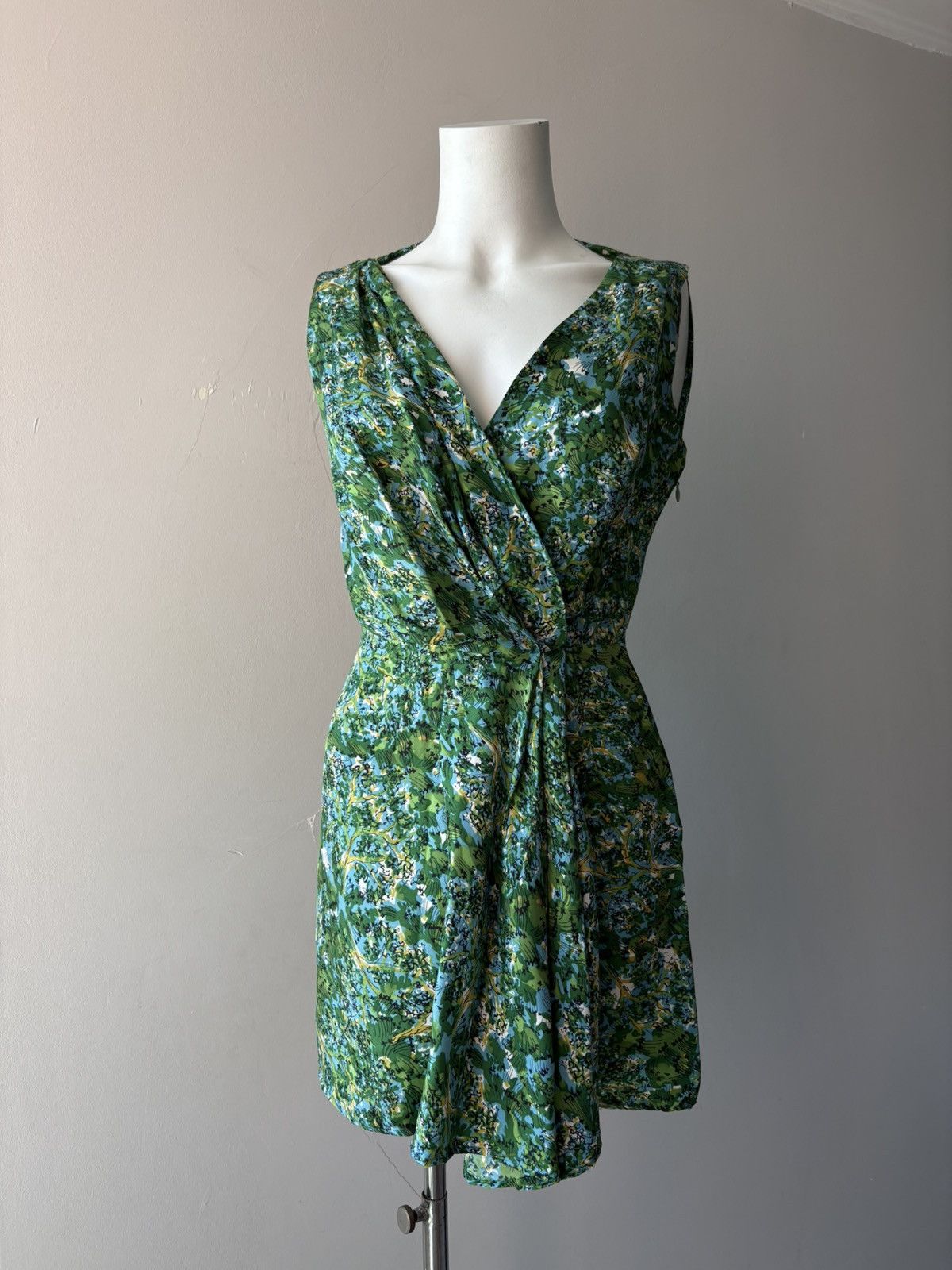 Vintage Machka silk dress Size S / US 4 / IT 40 - 4 Thumbnail