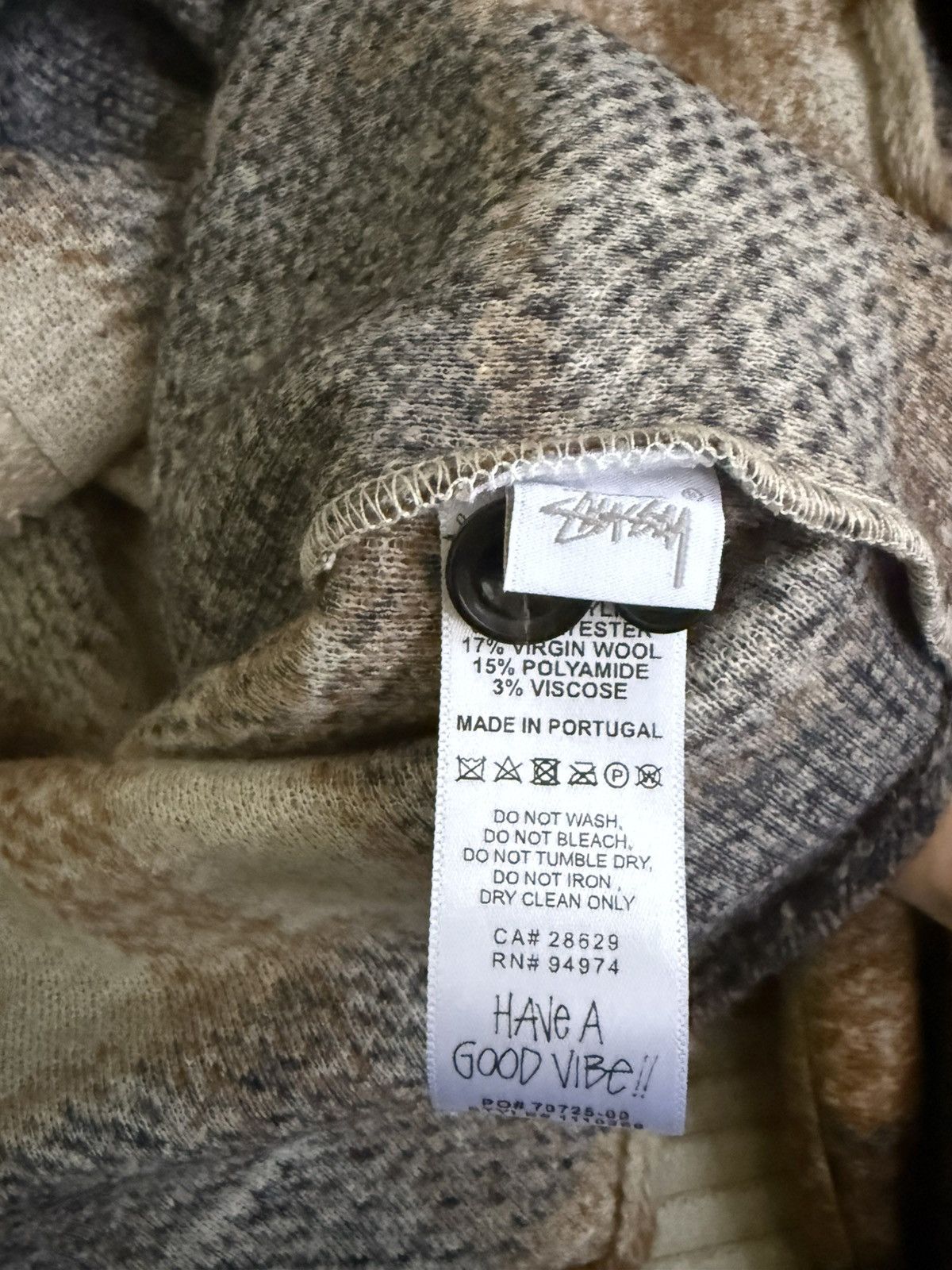 Stussy Plaid Knit Shirt Size US XL / EU 56 / 4 - 4 Thumbnail