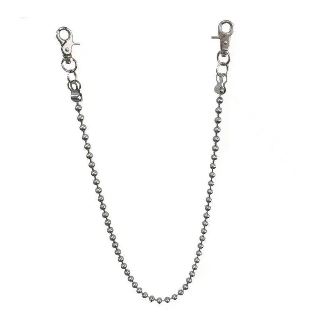 Jewelry Punk metal Bead pank Chain Trousers jeans Size ONE SIZE - 2 Thumbnail