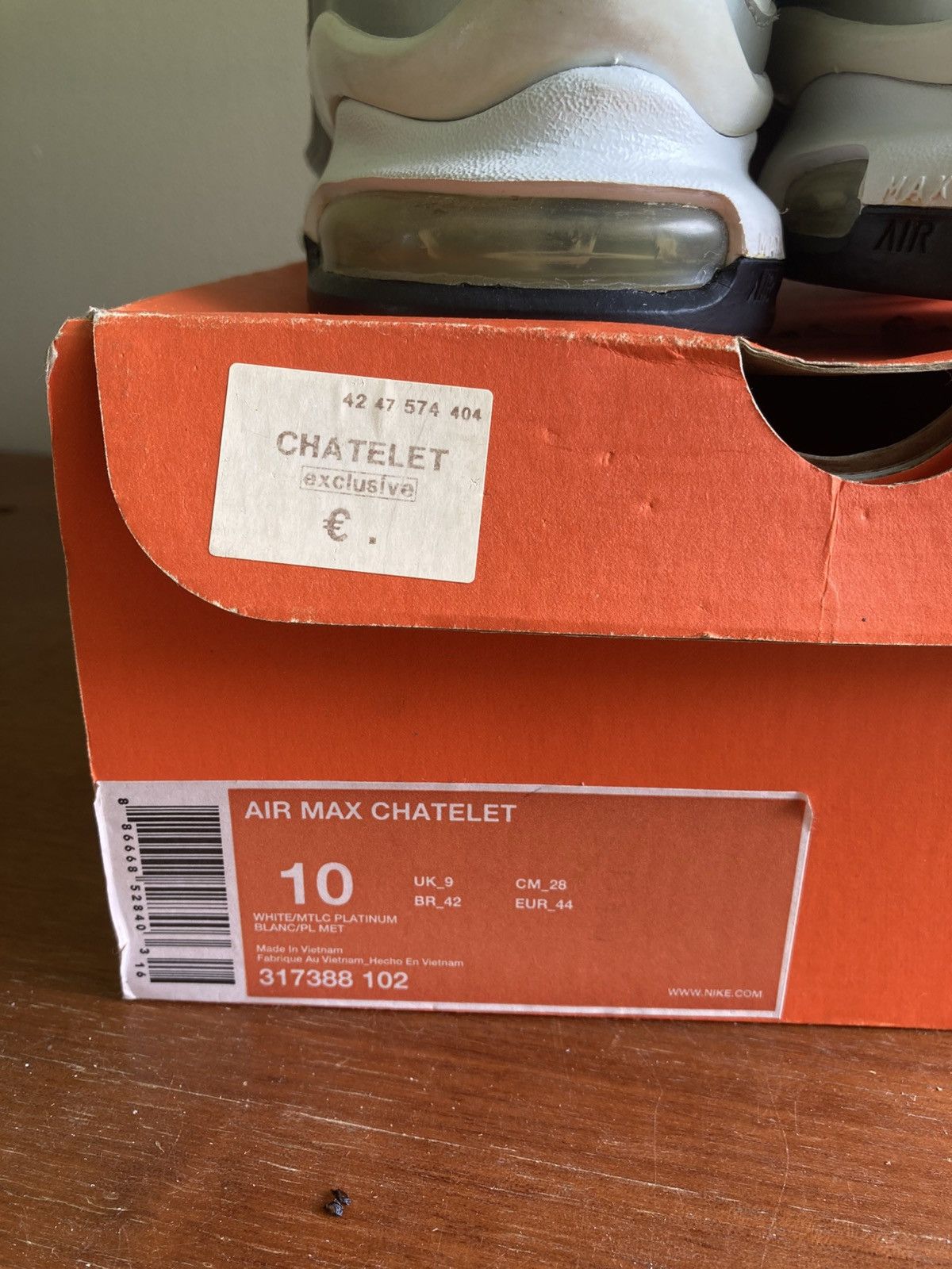 Nike Nike air max MX « chatelet » 2007 Size US 10 / EU 43 - 9 Thumbnail