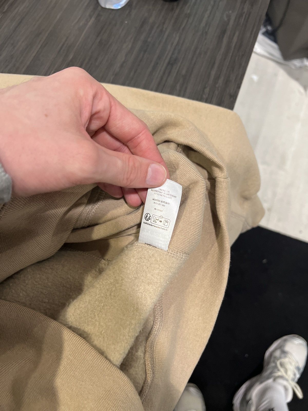 Supreme Supreme Motion Logo Hoodie Tan SS23 Size US L / EU 52-54 / 3 - 7 Thumbnail