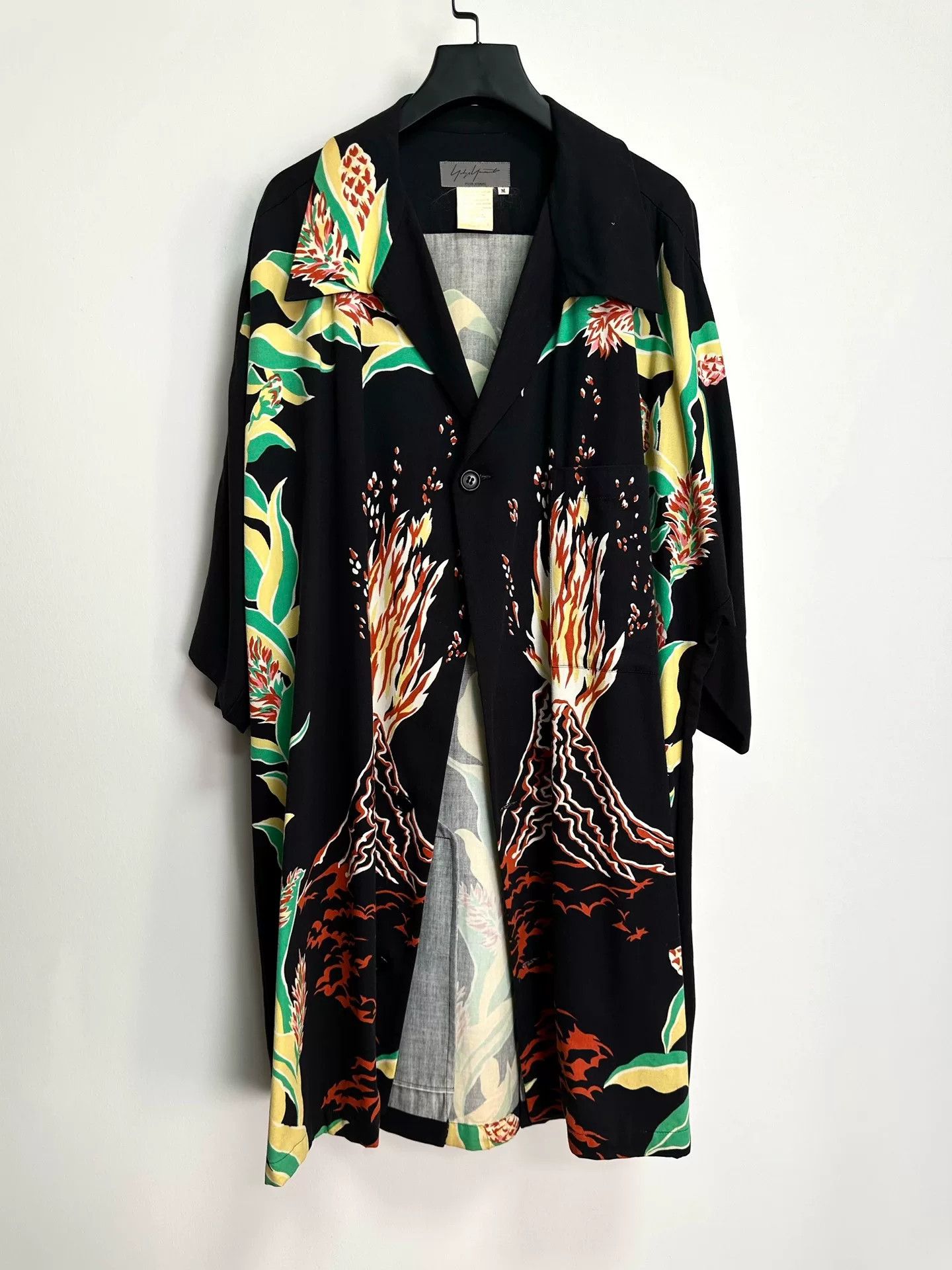 Yohji Yamamoto yohji yamamoto 1997ss volcanic print shirt Size US M / EU 48-50 / 2 - 1 Thumbnail