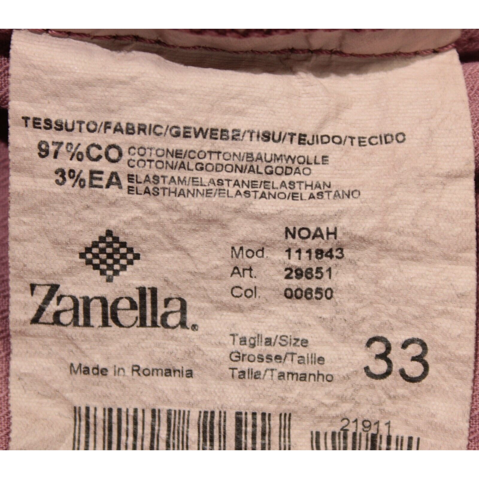 Zanella Zanella New with tags Chino Size 33 US In Pink Size US 33 - 7 Thumbnail