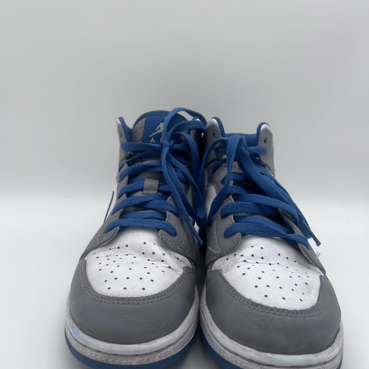 Jordan Brand Air Jordan 1 Mid GS ‘Cement True Blue’ Size 7 Size US 7 / EU 40 - 5 Thumbnail