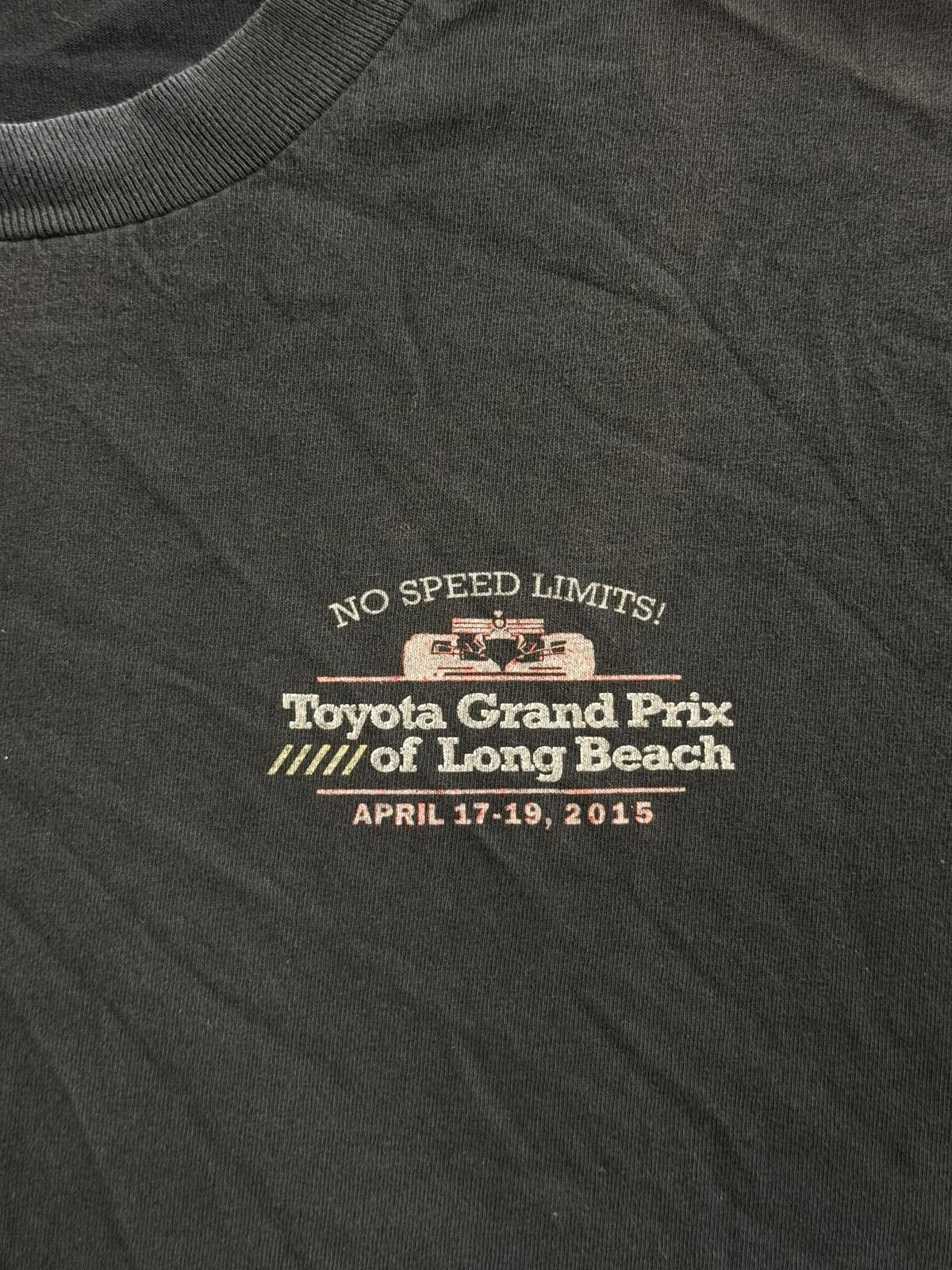 Designer Toyota Grand Prix of Long Beach T-shirt 2015 Indy Car- L Size US L / EU 52-54 / 3 - 4 Thumbnail