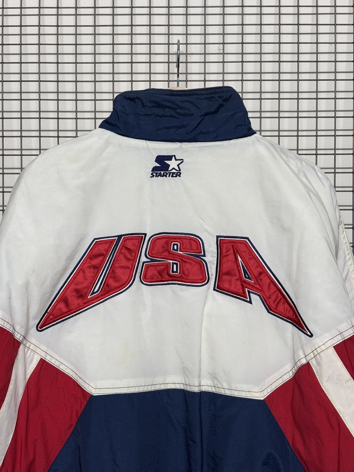 Starter 🚨FINAL DROP🚨Vintage Olympic Atlanta 1996 USA Starter Half Size US S / EU 44-46 / 1 - 5 Thumbnail