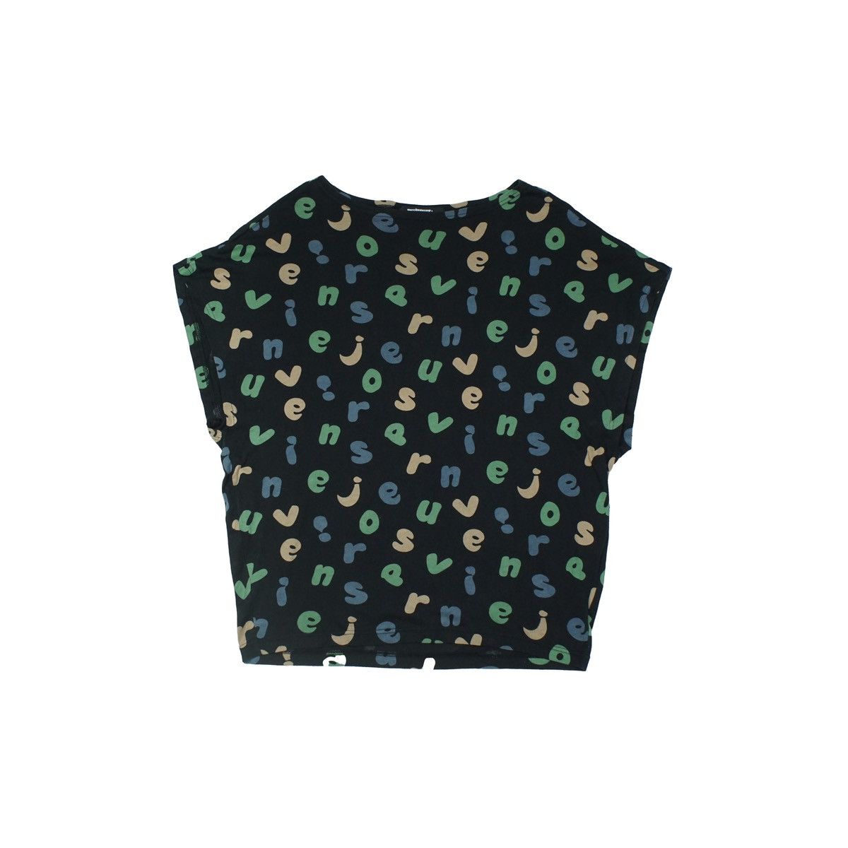 image of Issey Miyake x Mercibeaucoup Letter All Over Print T-Shirt, Women's
