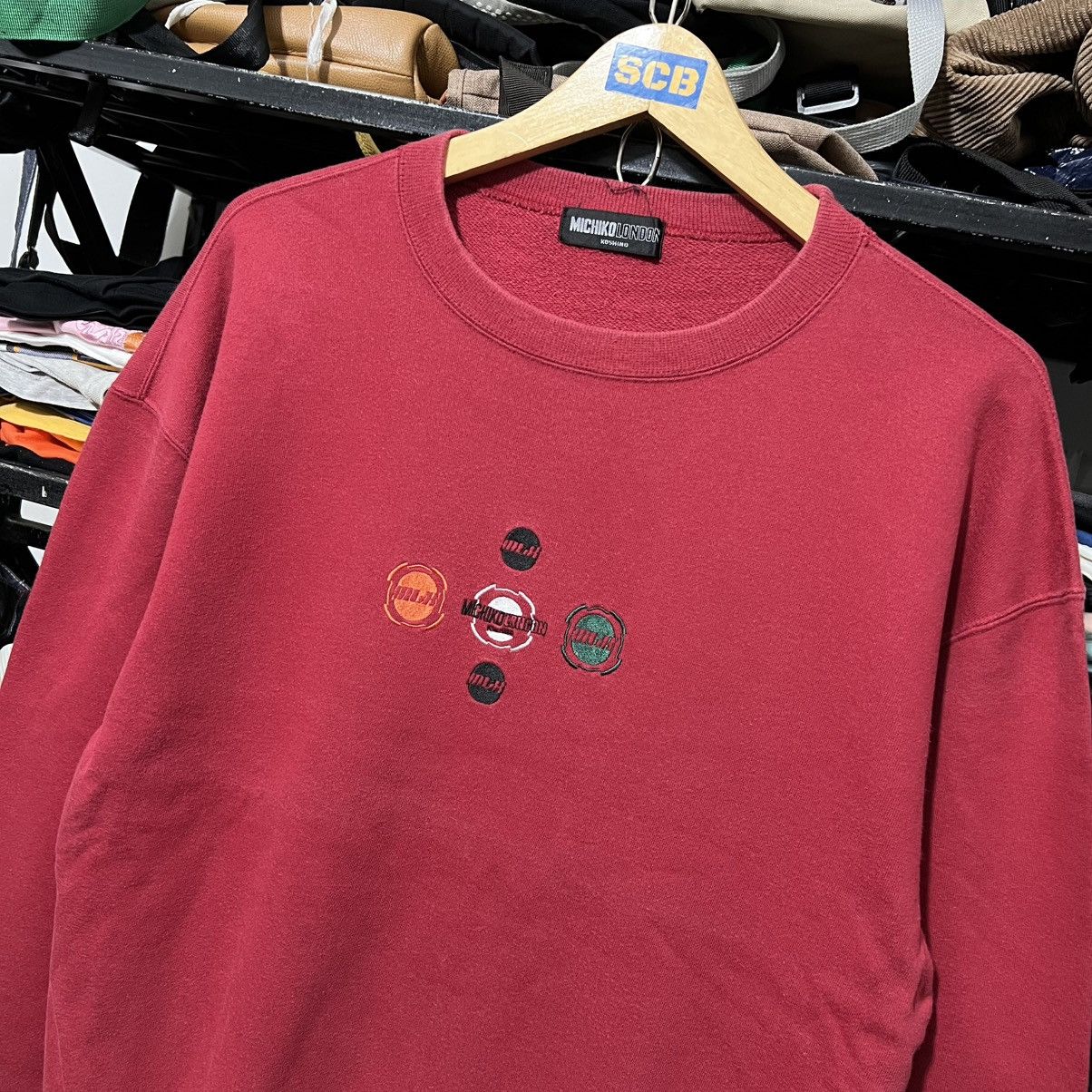 Japanese Brand × Michiko Koshino London × Vintage Vintage michiko london sweatshirt crewneck Size US L / EU 52-54 / 3 - 2 Thumbnail