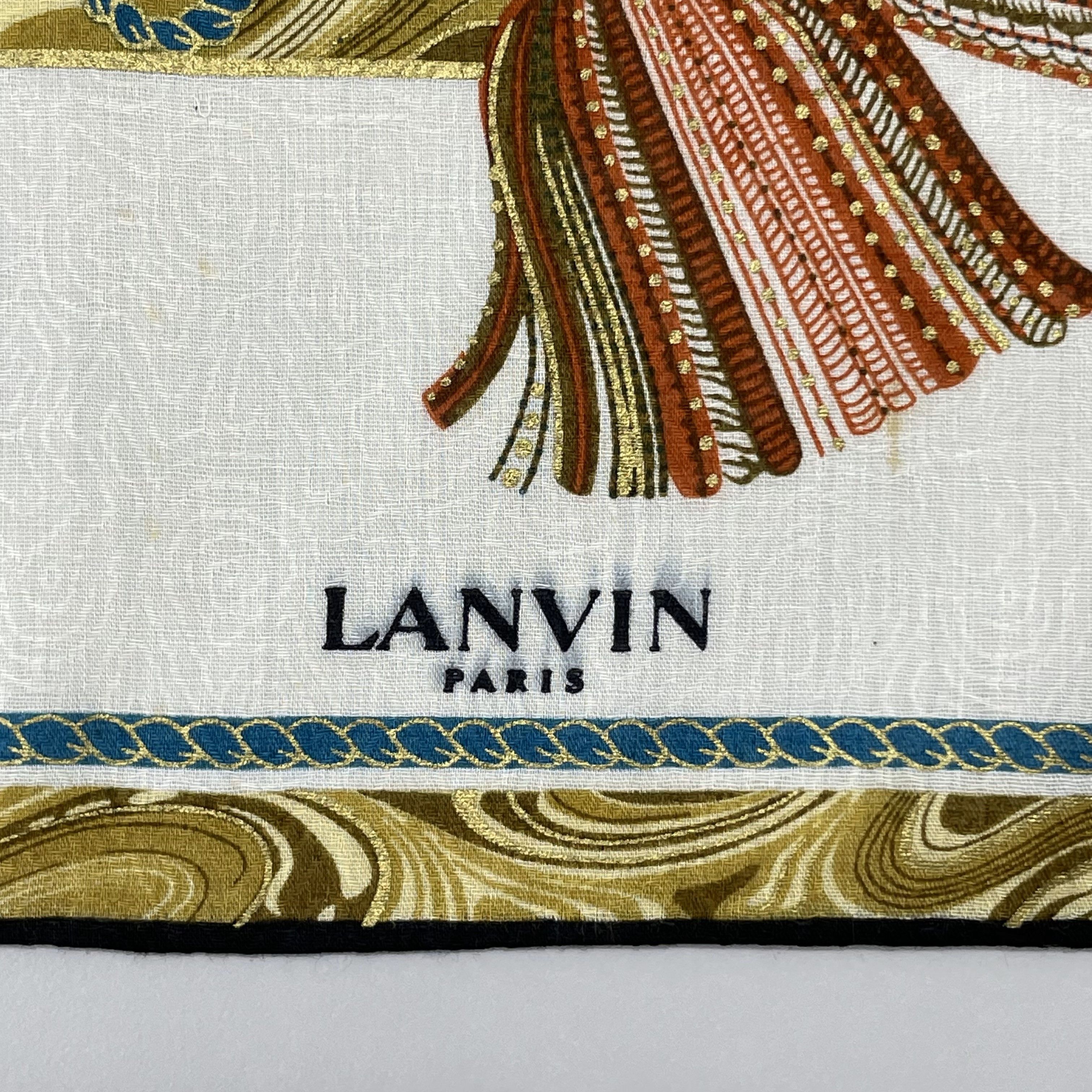 Lanvin Lanvin Handkerchief / Neckerchief / Bandana - 4305 Size ONE SIZE - 8 Thumbnail