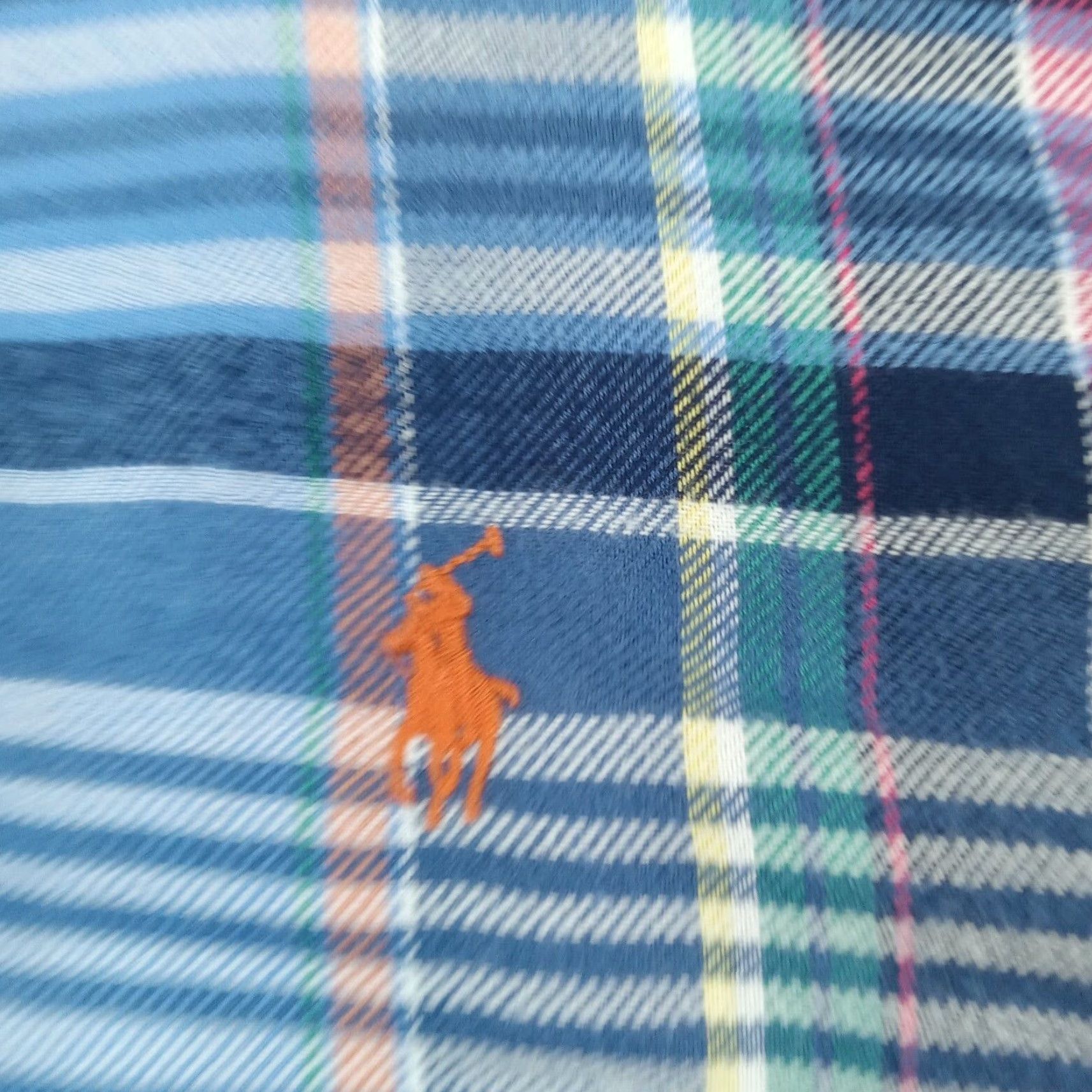 Ralph Lauren Ralph Lauren Shirt Mens 2XL Slim Fit Plaid Button-Up Casual Colorful Blue Purple Cotton Polyester Flannel Regular Size 2XL Mens Size US XXL / EU 58 / 5 - 7 Thumbnail