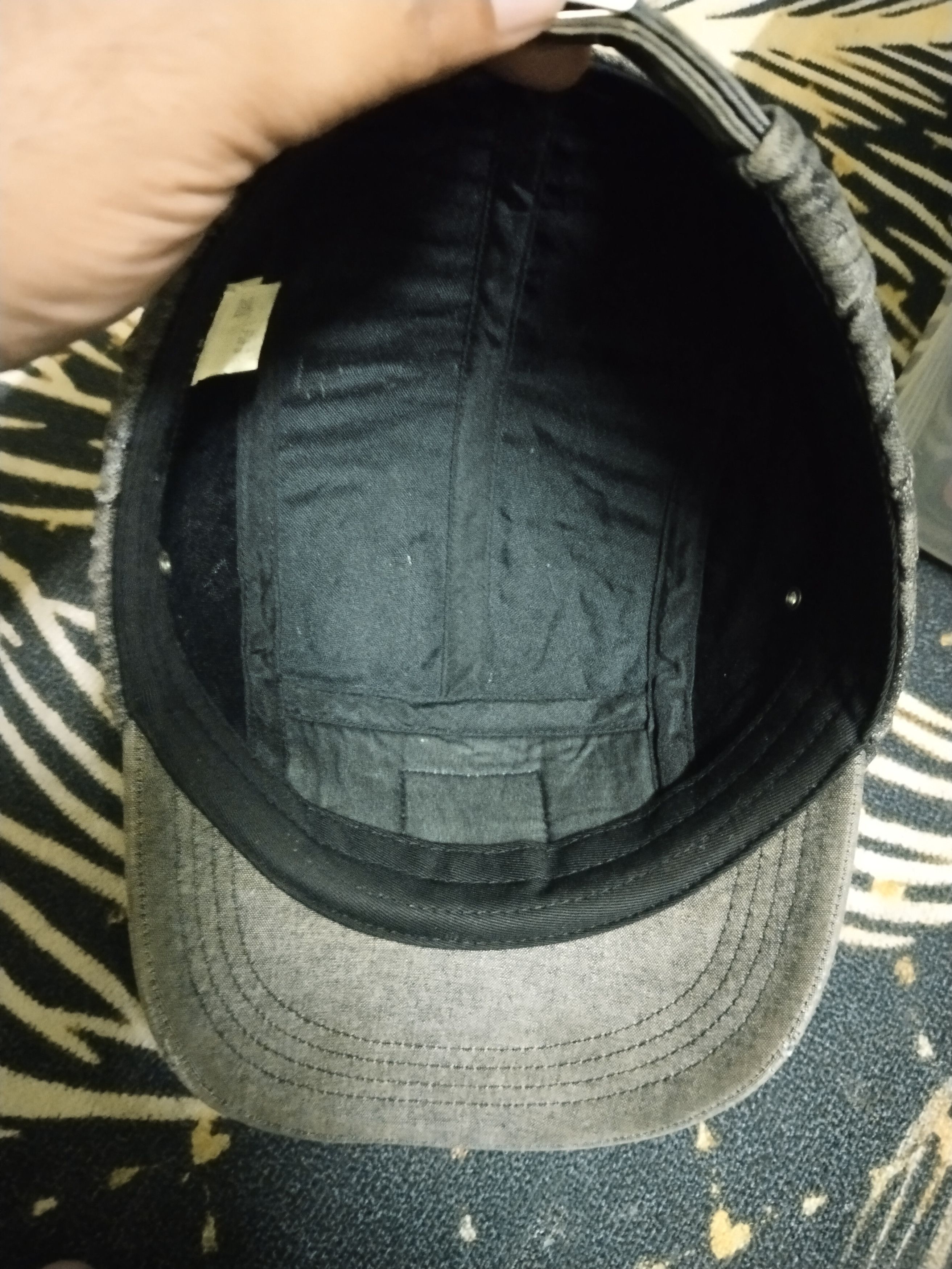 Japanese Brand RARE 5 PANEL SHORT BRIM CAP ADJUSTABLE CLIP Size ONE SIZE - 6 Thumbnail