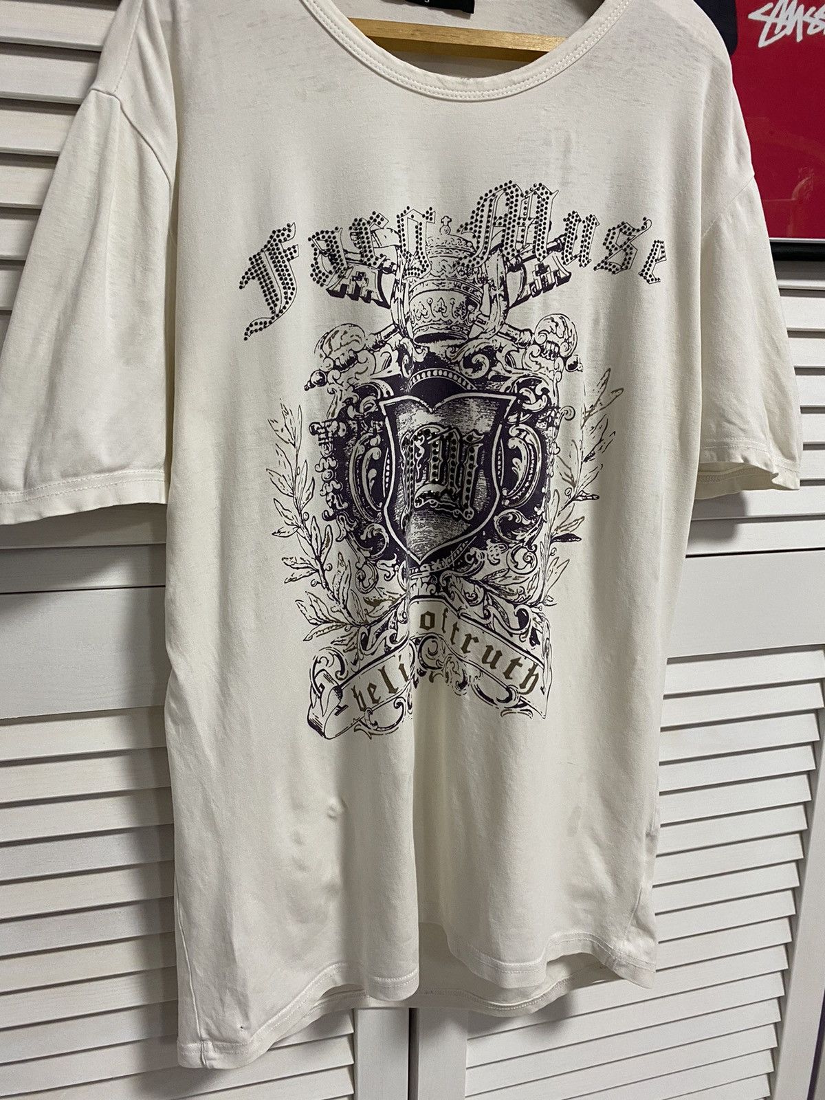 Hysteric Glamour T-Shirt Tee Really Point Masons Rhinestones Ed Hardy Style Size US S / EU 44-46 / 1 - 3 Thumbnail