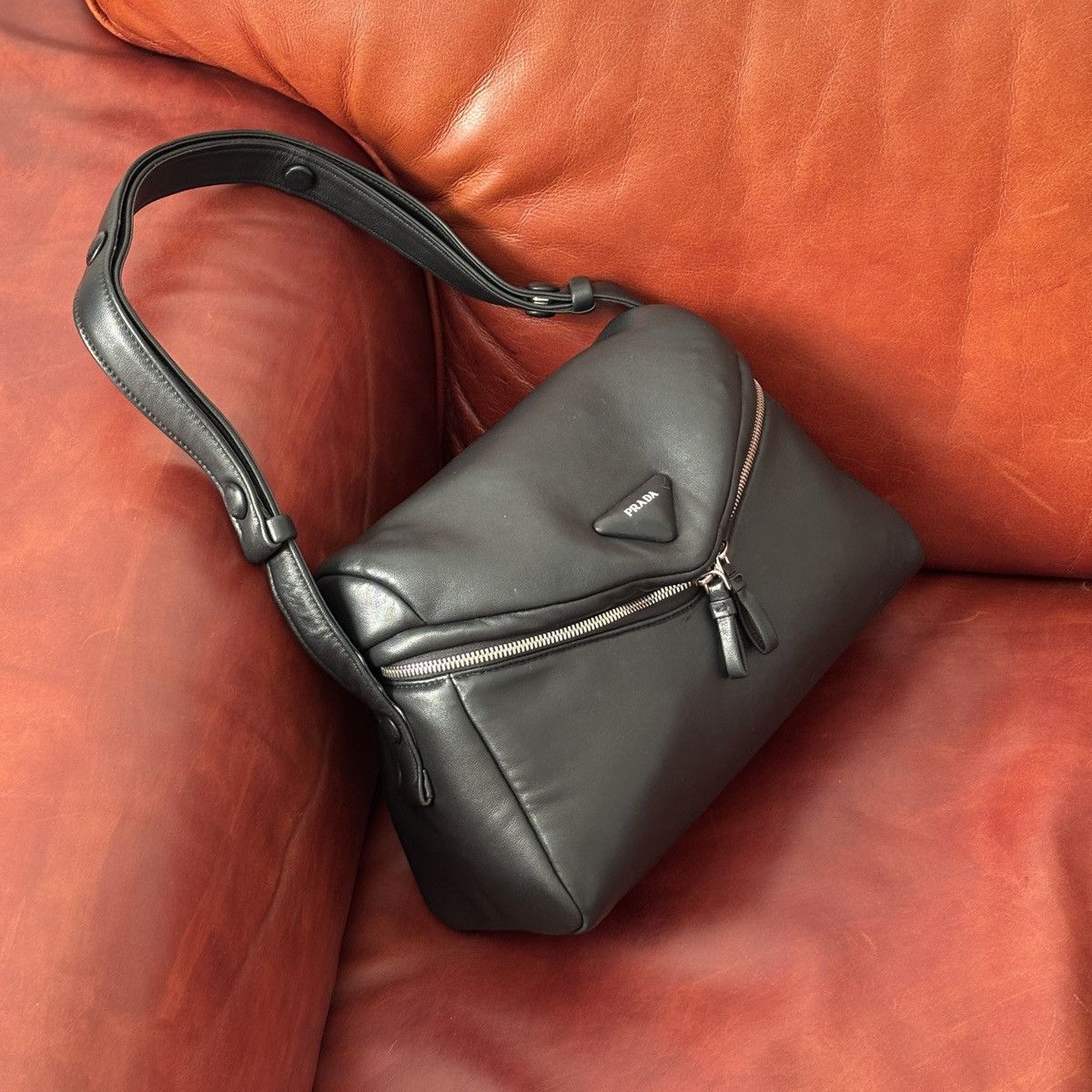 Prada prada singnaux padded puffy bag Size ONE SIZE - 2 Thumbnail