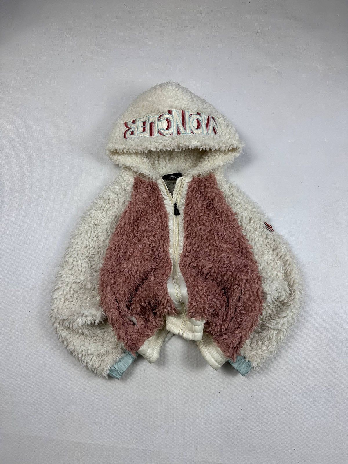 Moncler Moncler Grenoble Kids Sherpa Fleece Hoodie Jacket Size XS / US 0-2 / IT 36-38 - 1 Thumbnail