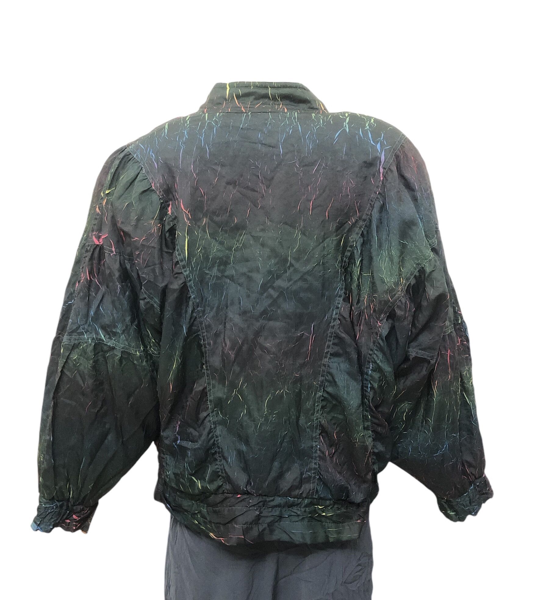 Andreluciano × Designer × Vintage Vintage 90s Andreluciano Black Scratched Design Size L / US 10 / IT 46 - 3 Thumbnail