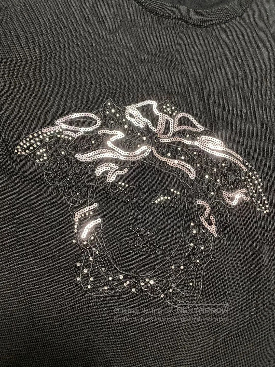 Versace Versace Medusa Knit Short Sleeve T-shirt. Size US M / EU 48-50 / 2 - 2 Thumbnail