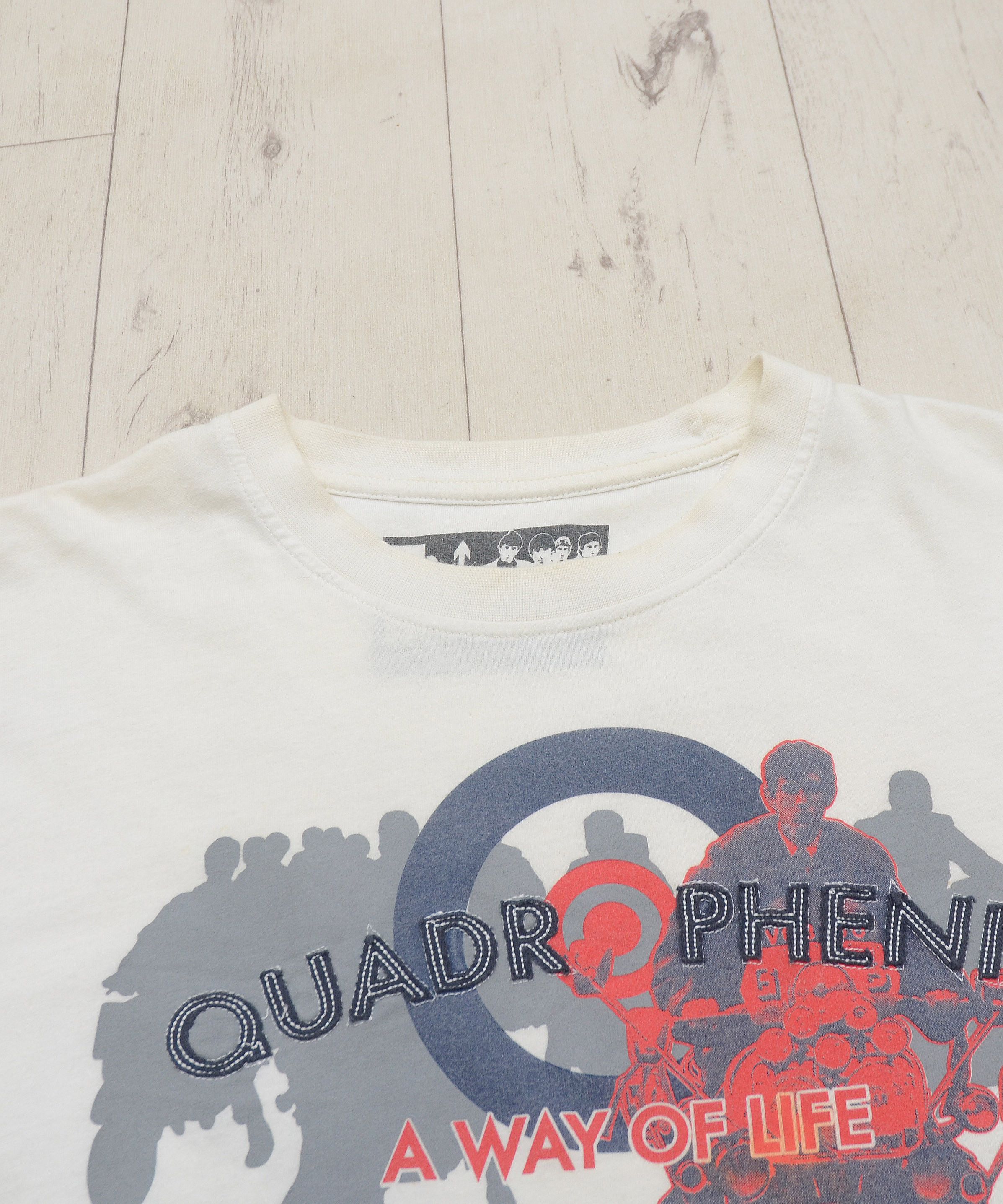 Band Tees × Vintage Vintage Quadrophenia The Who Rock And Roll Big Image Tee Size US L / EU 52-54 / 3 - 5 Thumbnail