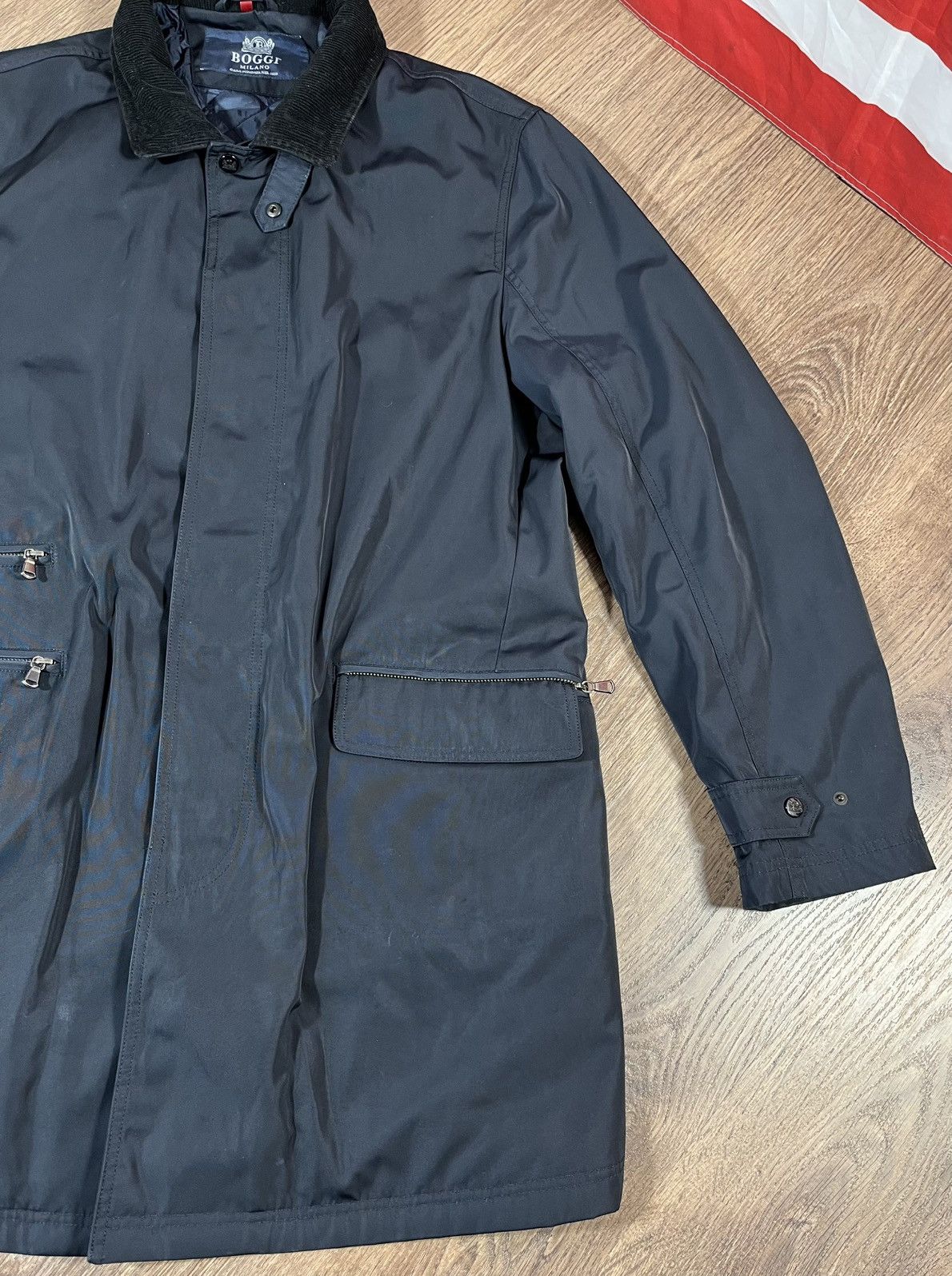 Boggi Boggi Milano Travel Wear Coat Jacket Size 54 Size US L / EU 52-54 / 3 - 3 Thumbnail
