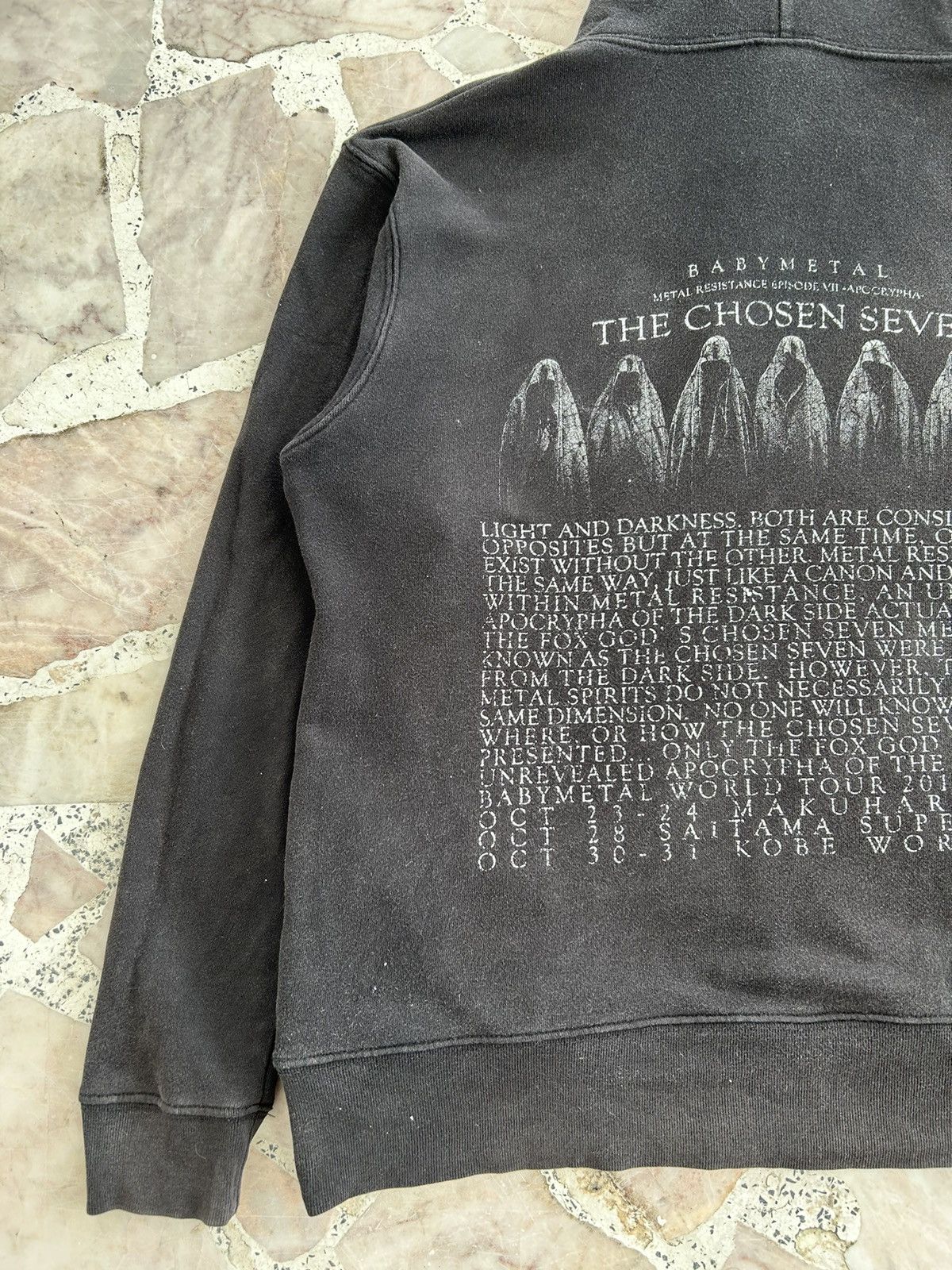 Band Tees Baby Metal 2018 World Tour Hoodie Black Size US M / EU 48-50 / 2 - 12 Thumbnail