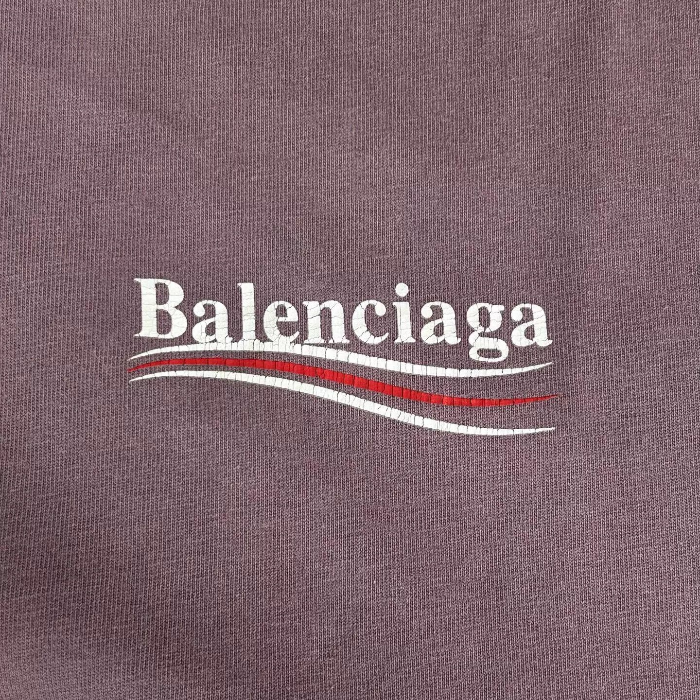 Balenciaga Balenciaga POLITICAL CAMPAIGN 24 Coke Print Logo SS Tee Size S / US 4 / IT 40 - 6 Thumbnail
