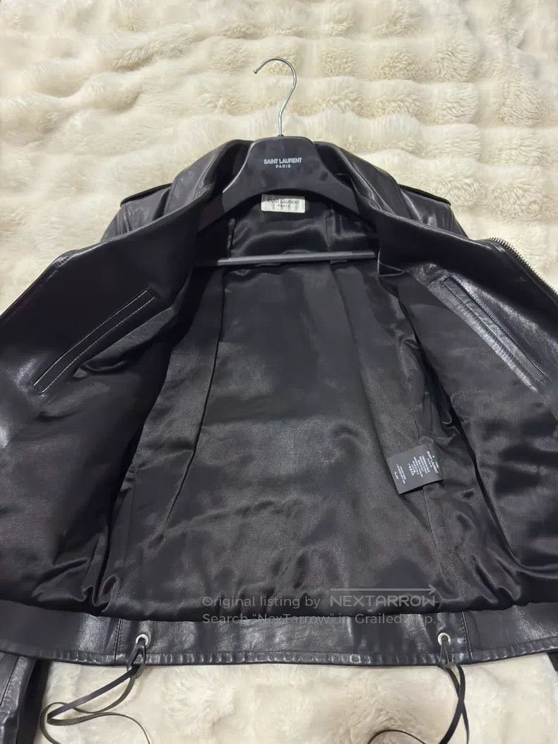 Saint Laurent Paris Saint Laurent Paris Leather Jacket Size US S / EU 44-46 / 1 - 7 Thumbnail