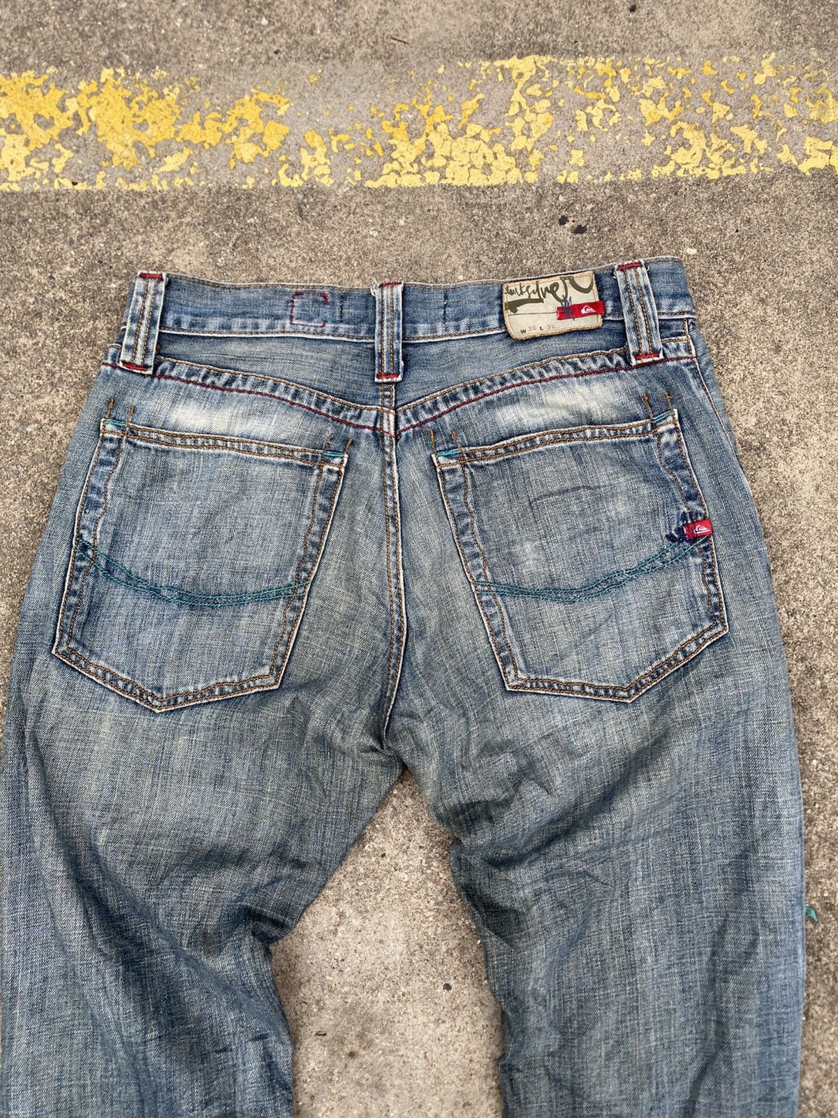 Quiksilver QUICKSILVER BAGGY DENIM Y2K Size US 32 / EU 48 - 4 Thumbnail