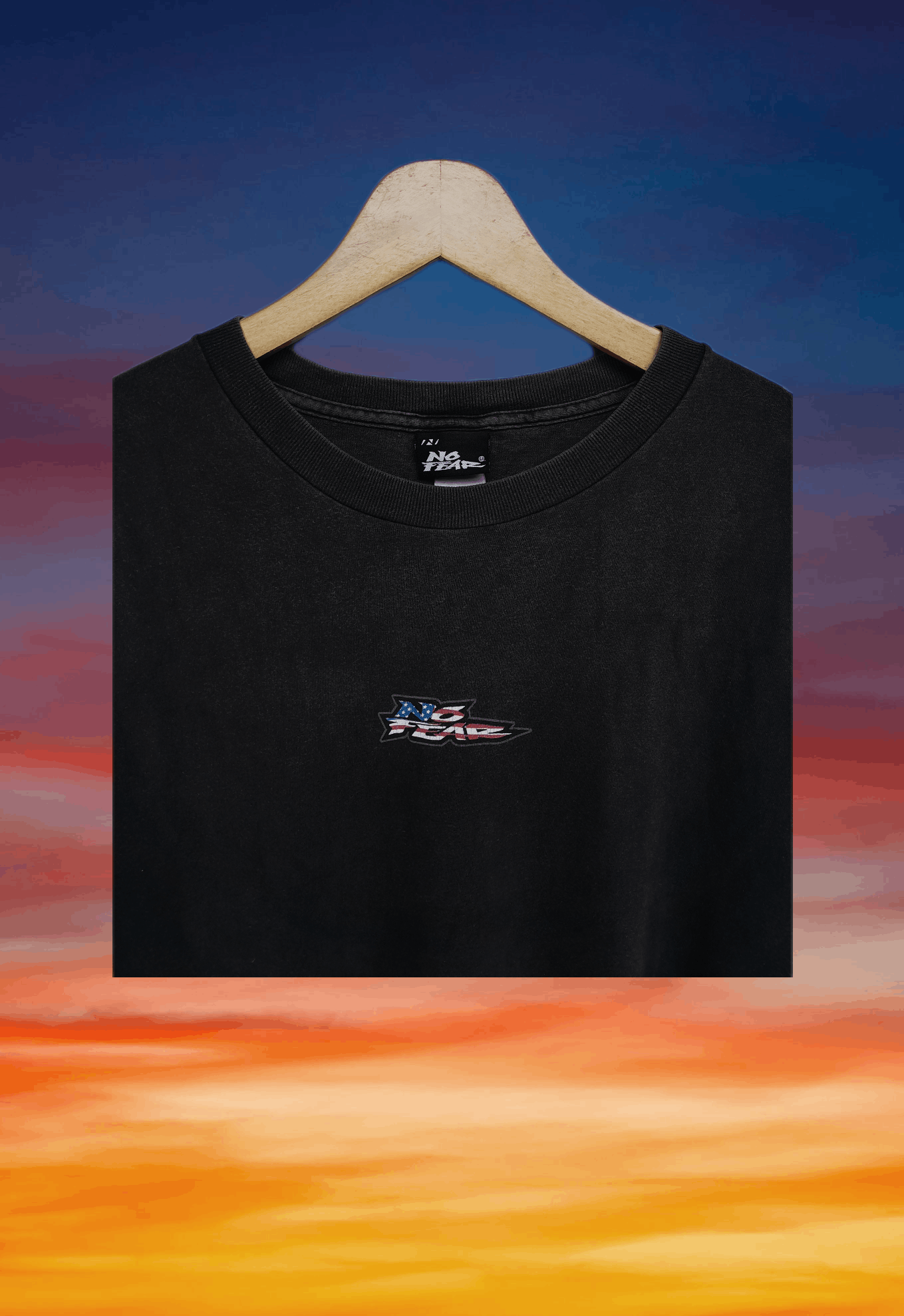 No Fear Streetwear Vintage 90s No Fear Clothing Surf Skate T-Shirt Size US L / EU 52-54 / 3 - 5 Thumbnail