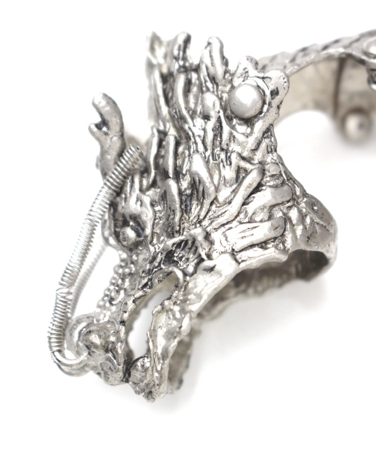 Vintage 2000S JAPANESE MADE DRAGON CLAW ARMOR RING Size ONE SIZE - 6 Thumbnail