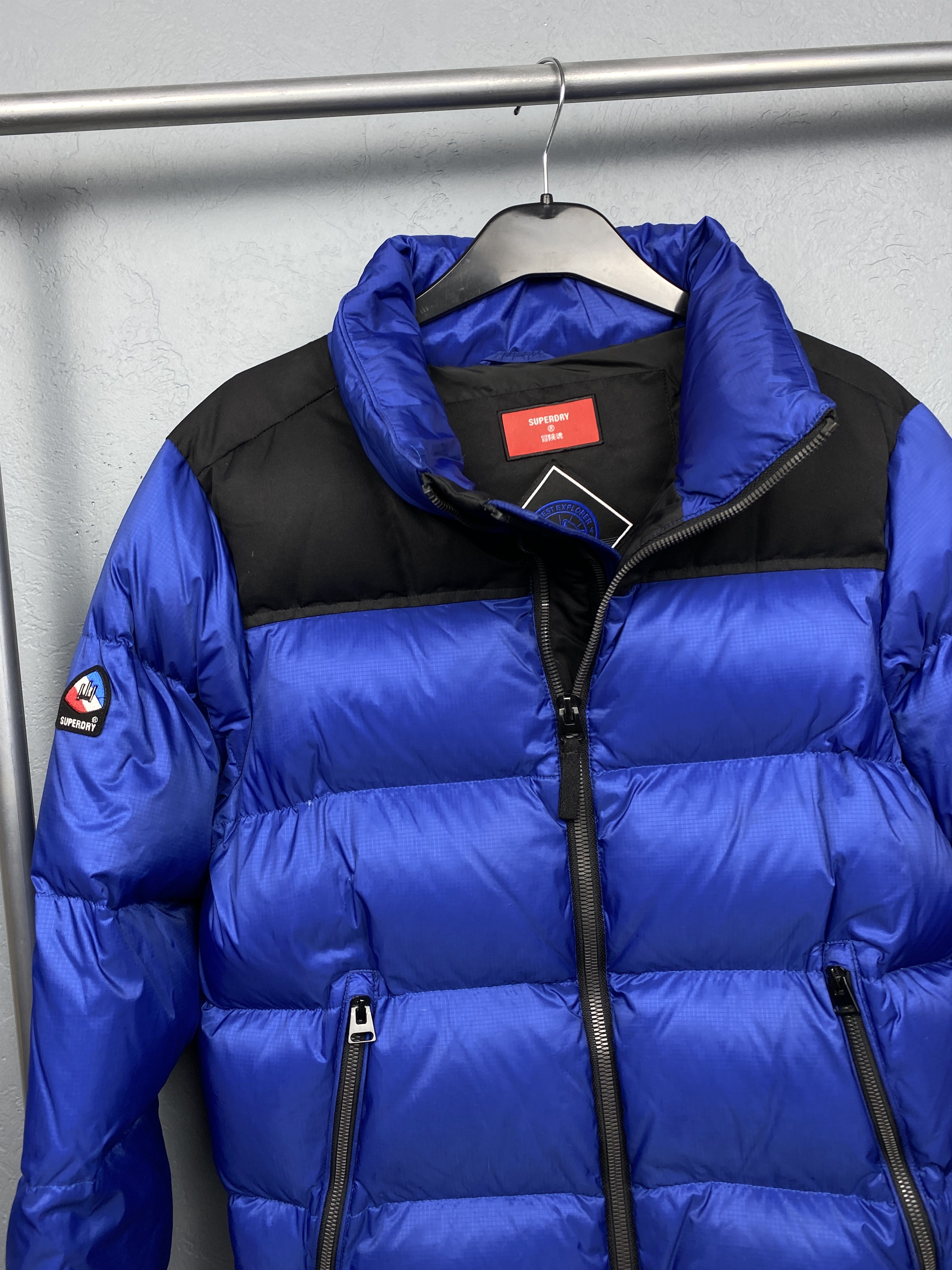 Superdry Superdry Mens Goose Down Puffer Vest Size US S / EU 44-46 / 1 - 2 Thumbnail