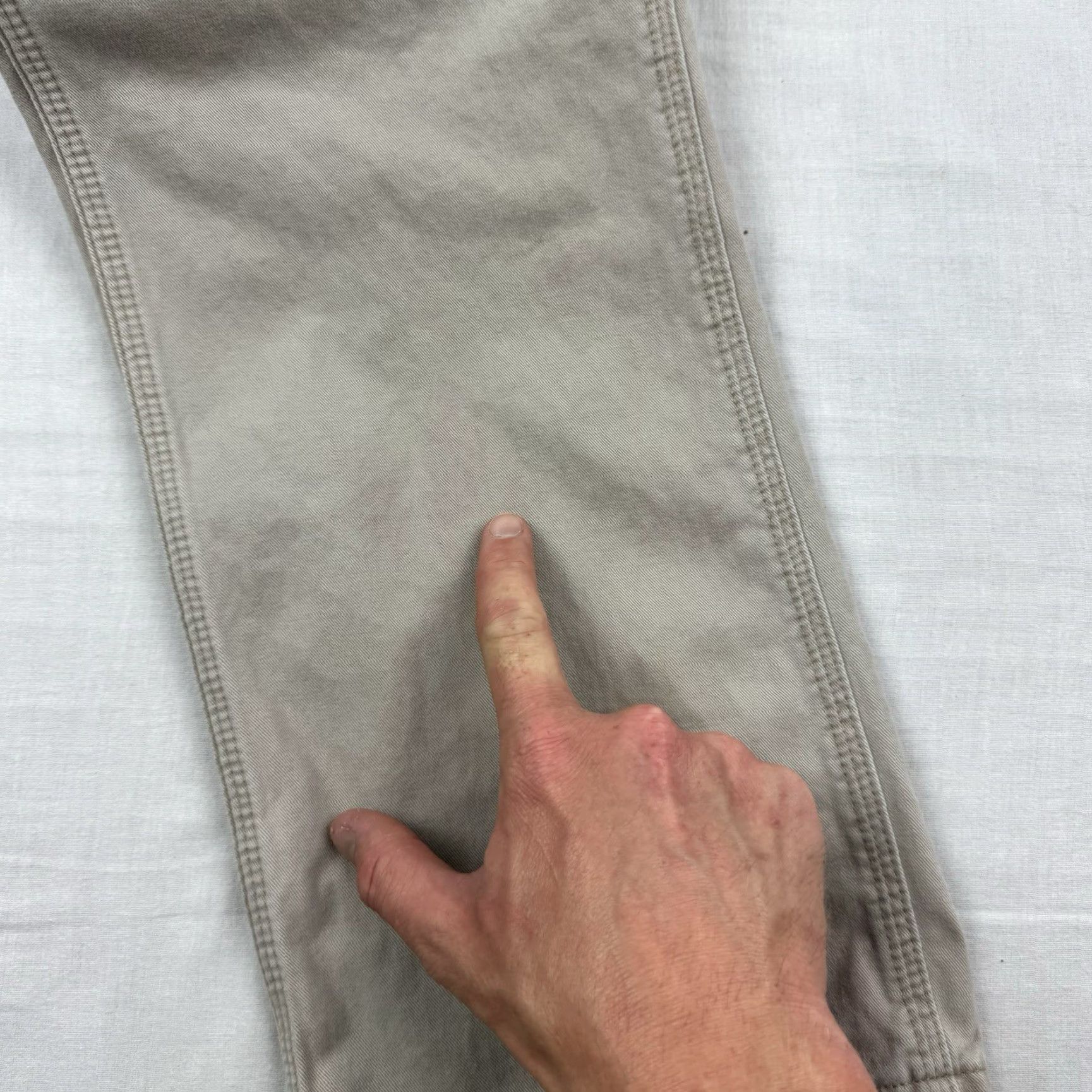 Carhartt Vintage Carhartt Carpenter Pants Adult 32x30 Relaxed Fit Workwear Casual Men Beige Khaki 90s Grunge Hipster Size US 32 / EU 48 - 5 Thumbnail