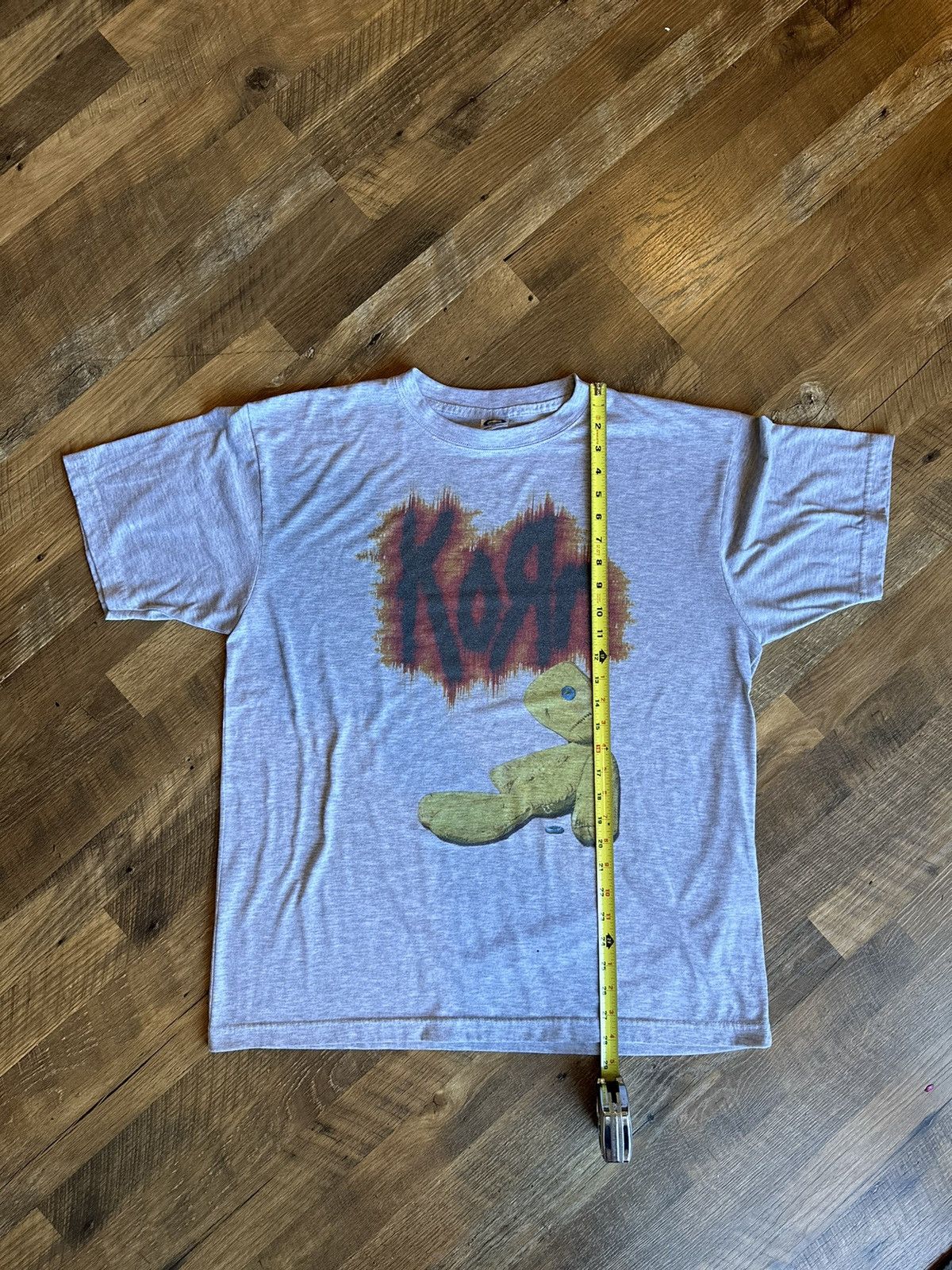 Band Tees × Vintage Grey Korn Bear t-shirt Size US XL / EU 56 / 4 - 6 Thumbnail