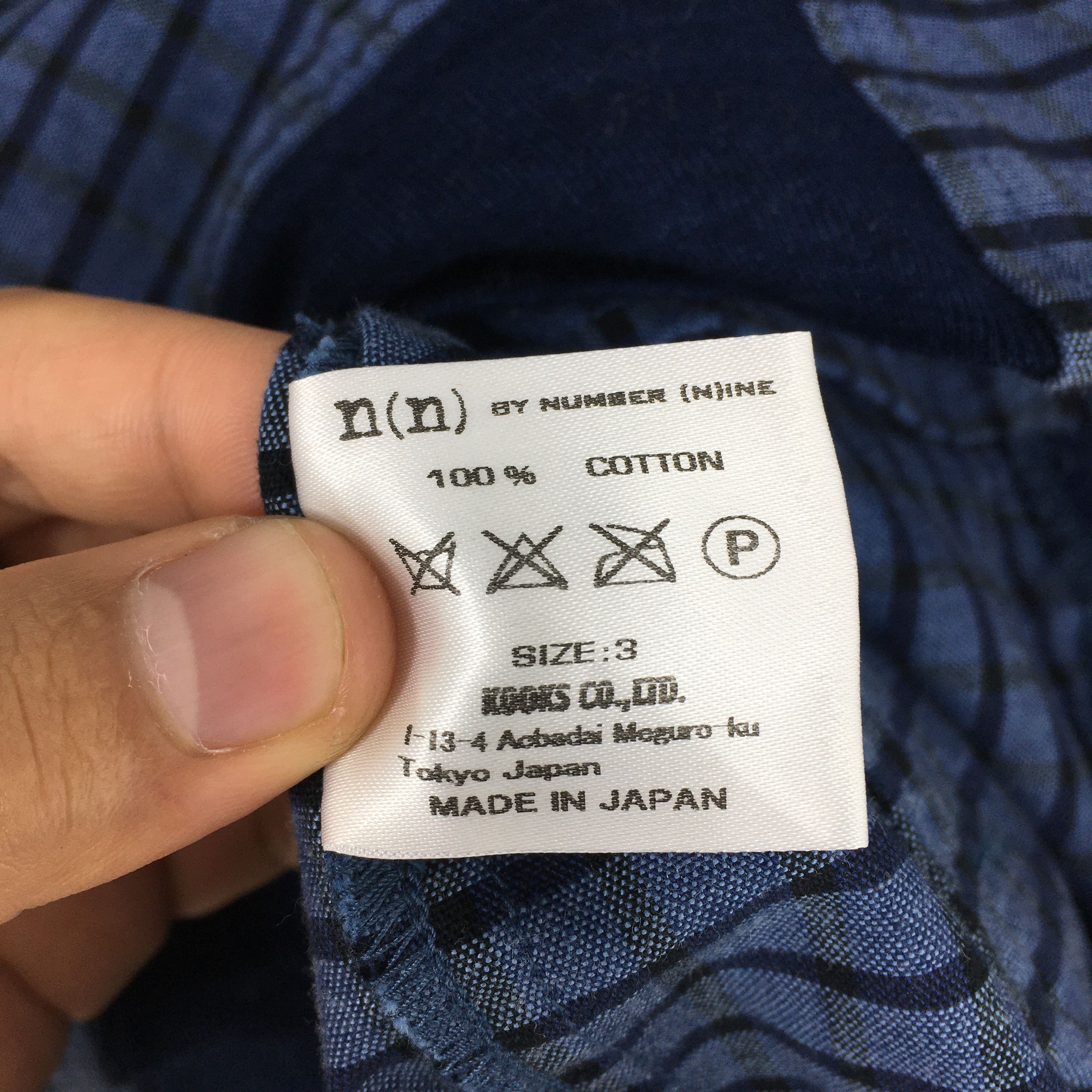Number (N)ine Number (N)ine Blue Tartan Checkered Jacket Medium Size US M / EU 48-50 / 2 - 7 Thumbnail