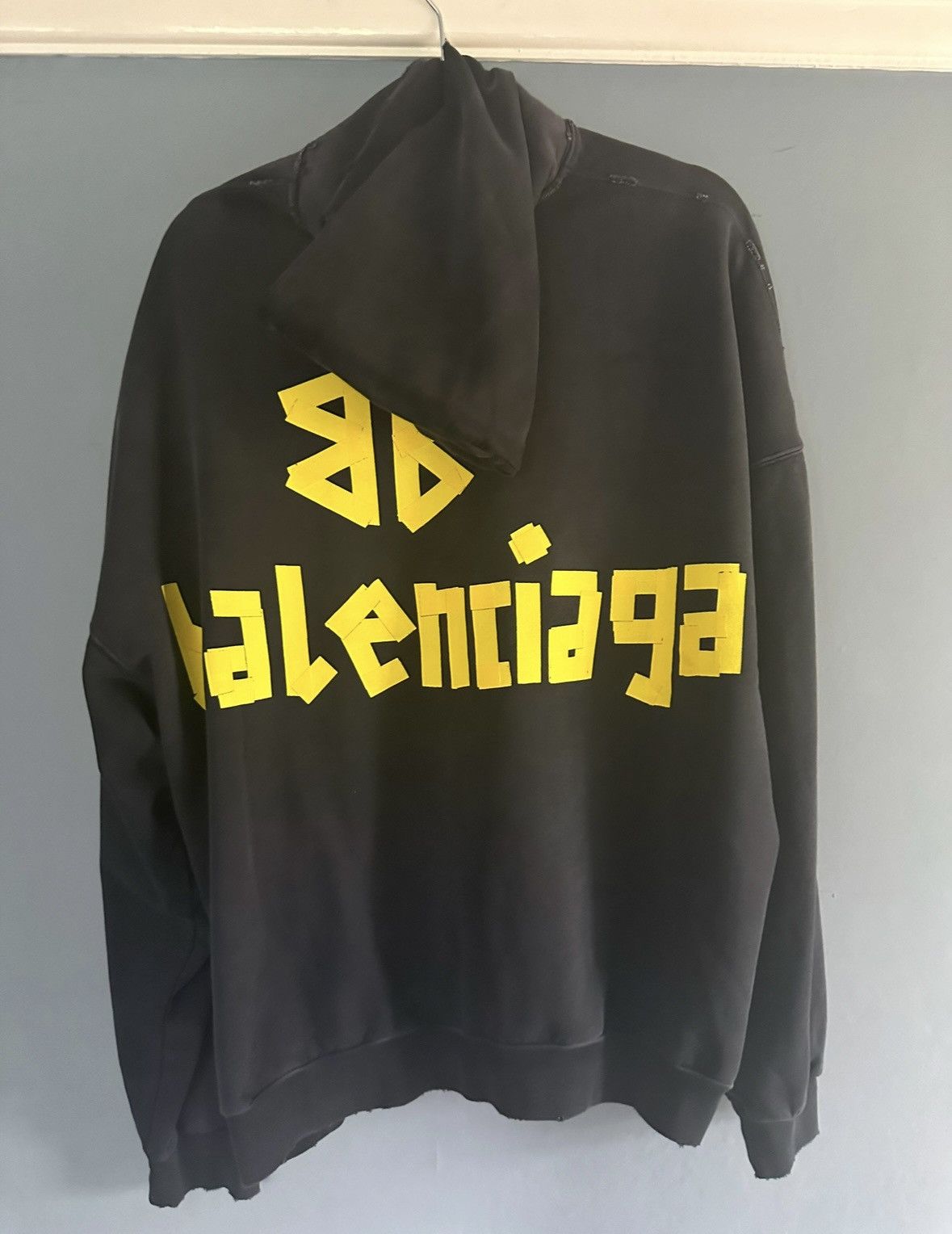 Balenciaga Balenciaga Tape Hoodie Size US L / EU 52-54 / 3 - 2 Thumbnail