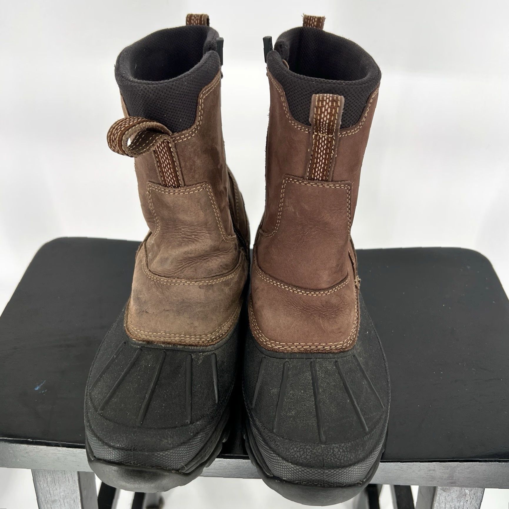 Vintage Brown LL Bean Mens Storm Chaser Boots Side Zip TEK 2.5 Size 7 M Size US 7 / EU 40 - 2 Thumbnail